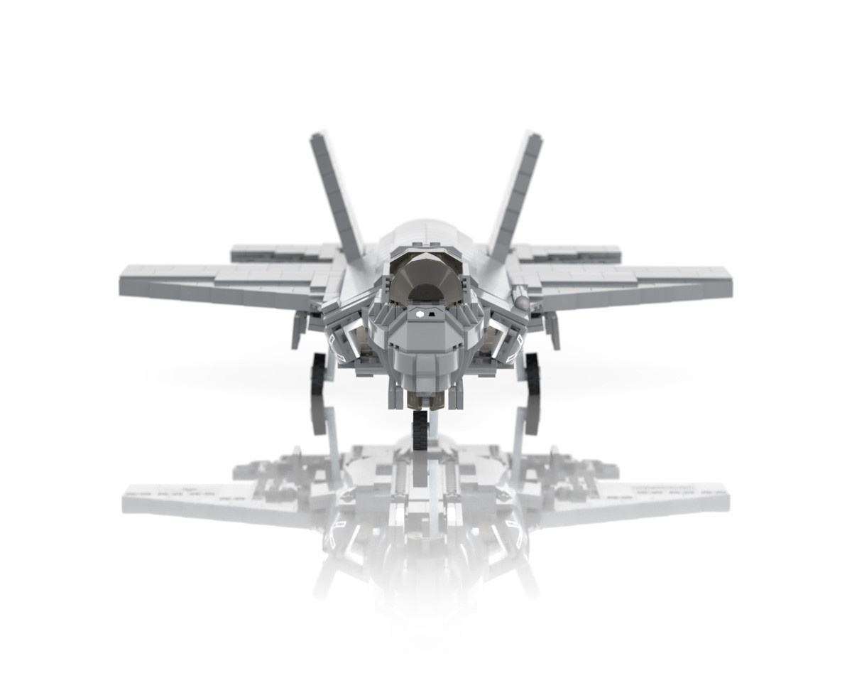 F-35B Lightning II - STOVL Stealth Multirole Fighter - Brickmania Toys