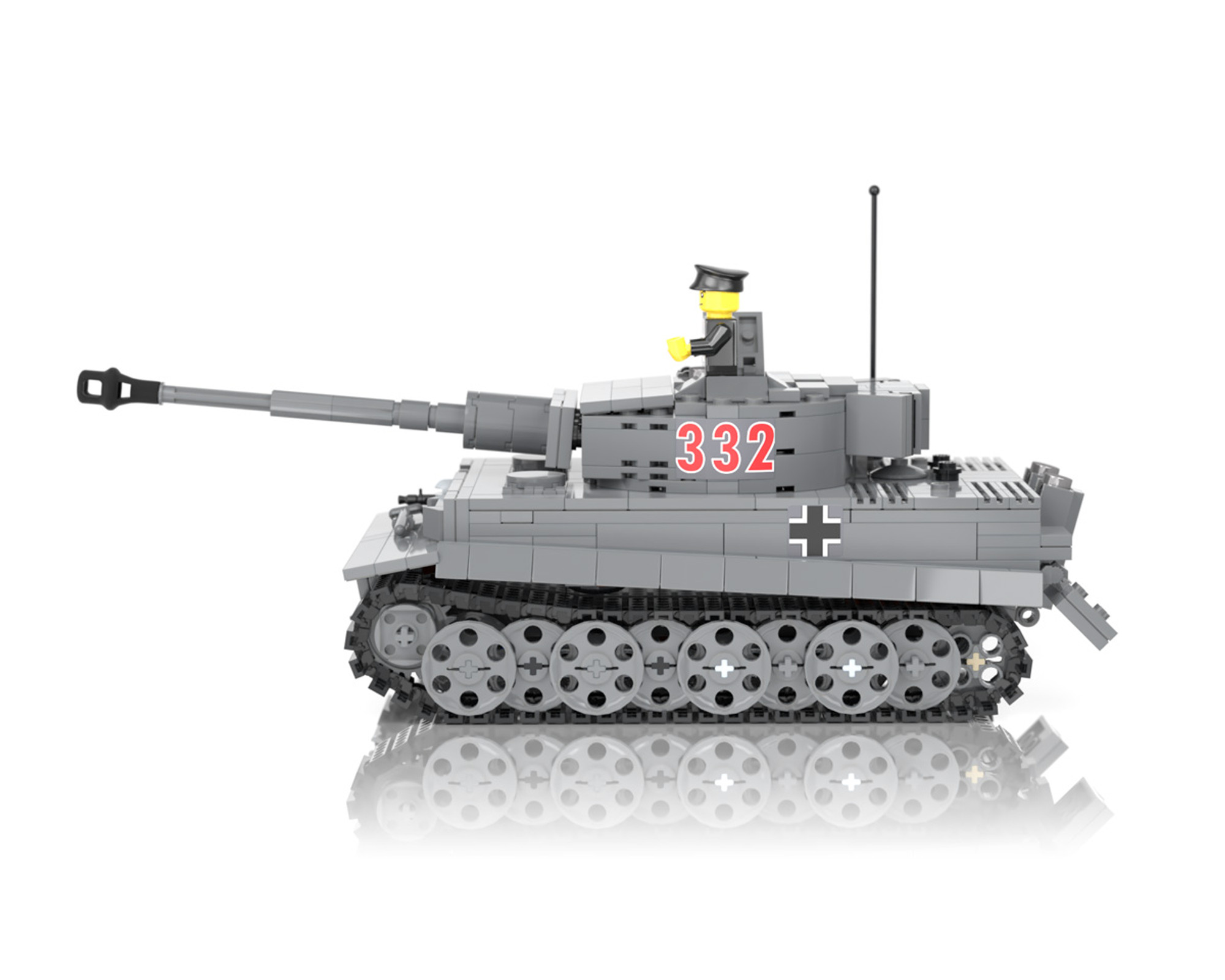 brickmania製WW2 ティーガー１戦車