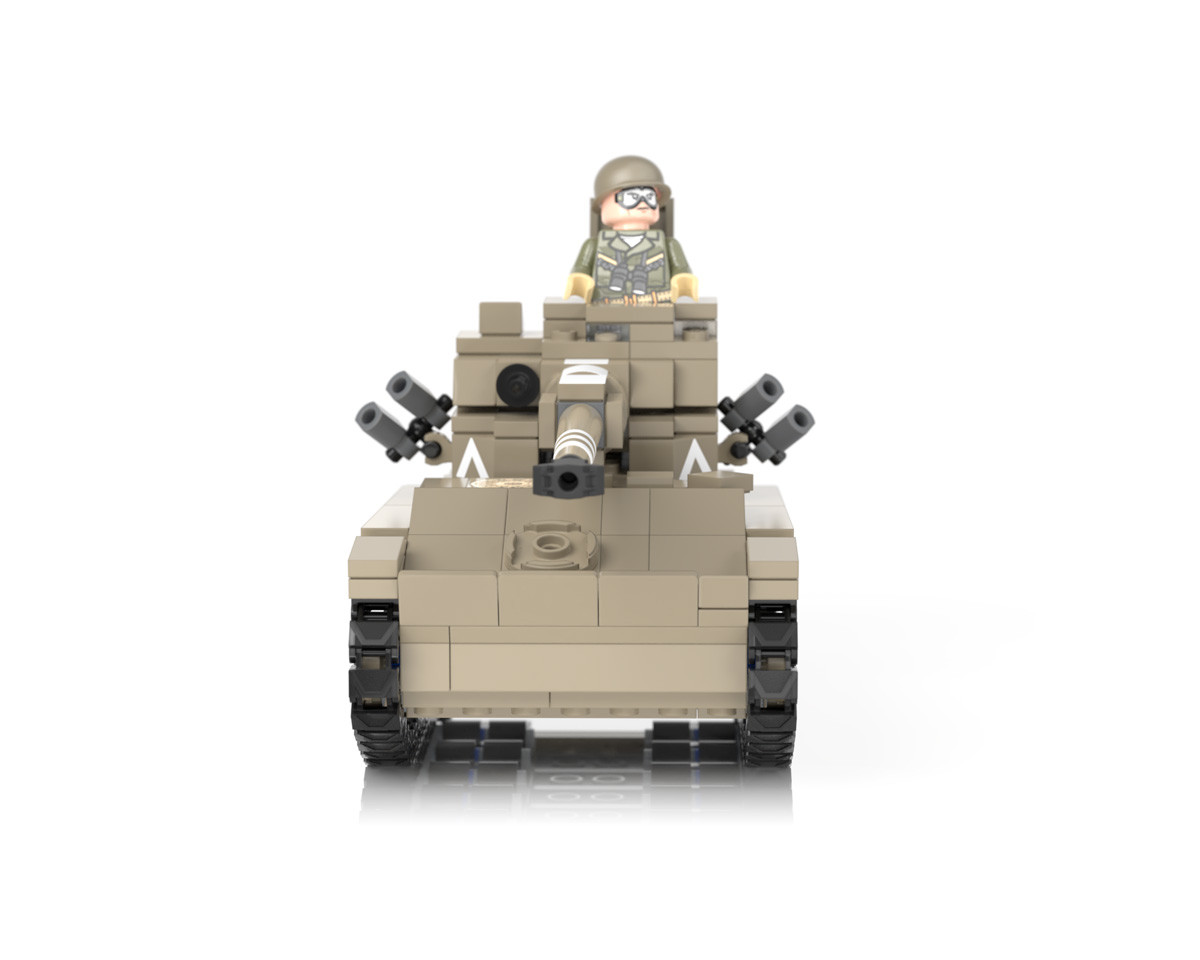 AMX-13 Light Tank - Israeli Army - Six-Day War - Brickmania Toys