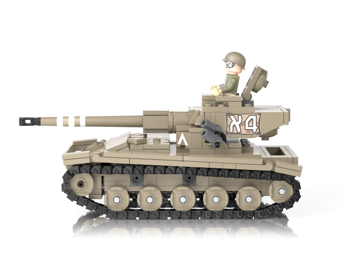 AMX-13 Light Tank - Israeli Army - Six-Day War - Brickmania Toys