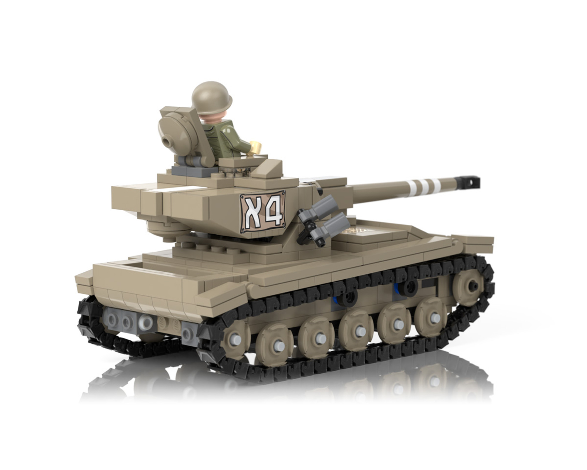Amx 13 Light Tank Israeli Army Six Day War Brickmania Toys