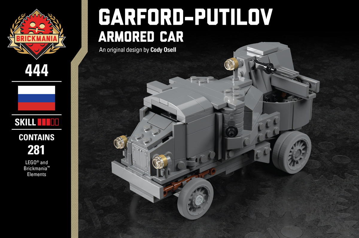 Garford-Putilov Armored Car - Brickmania Toys