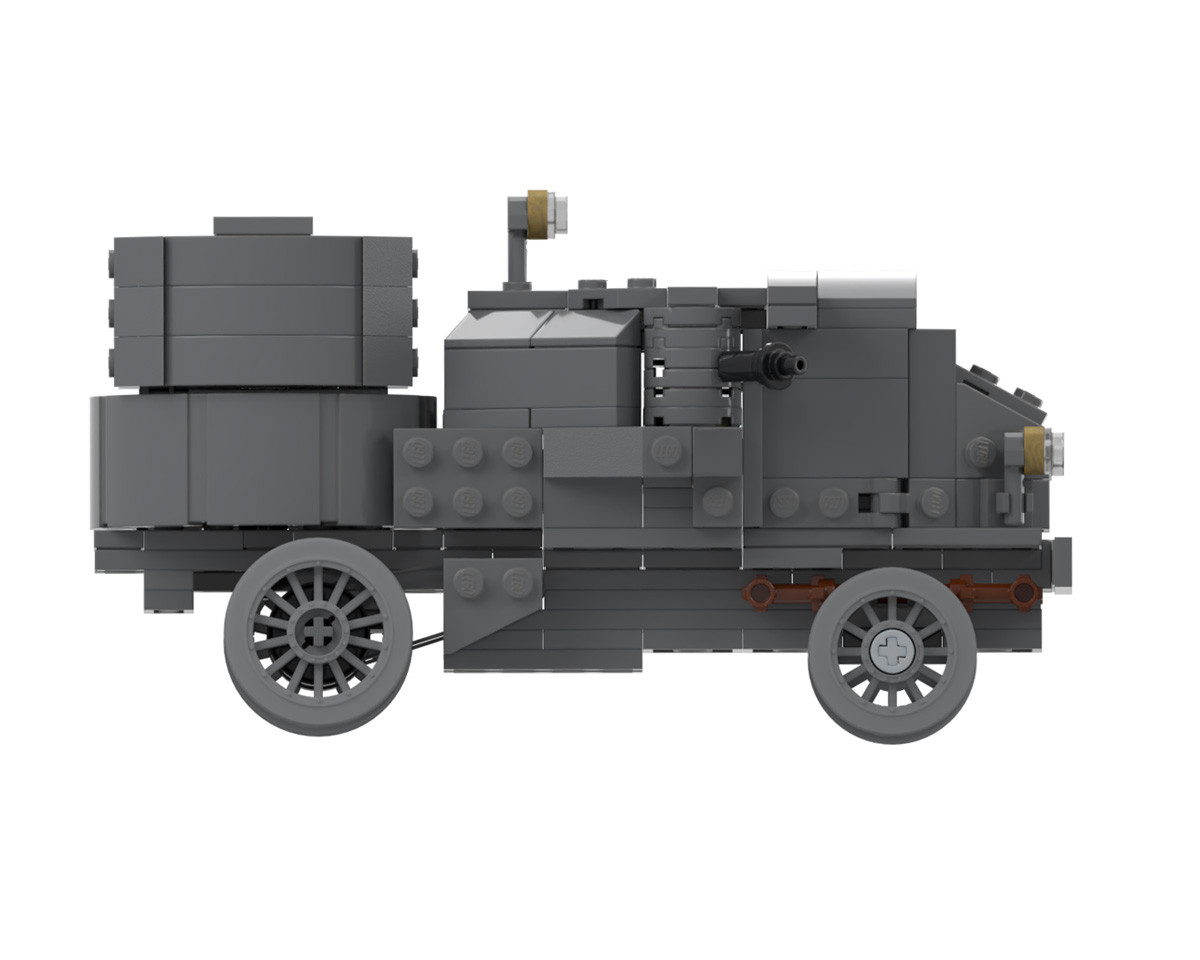 Garford-Putilov Armored Car - Brickmania Toys