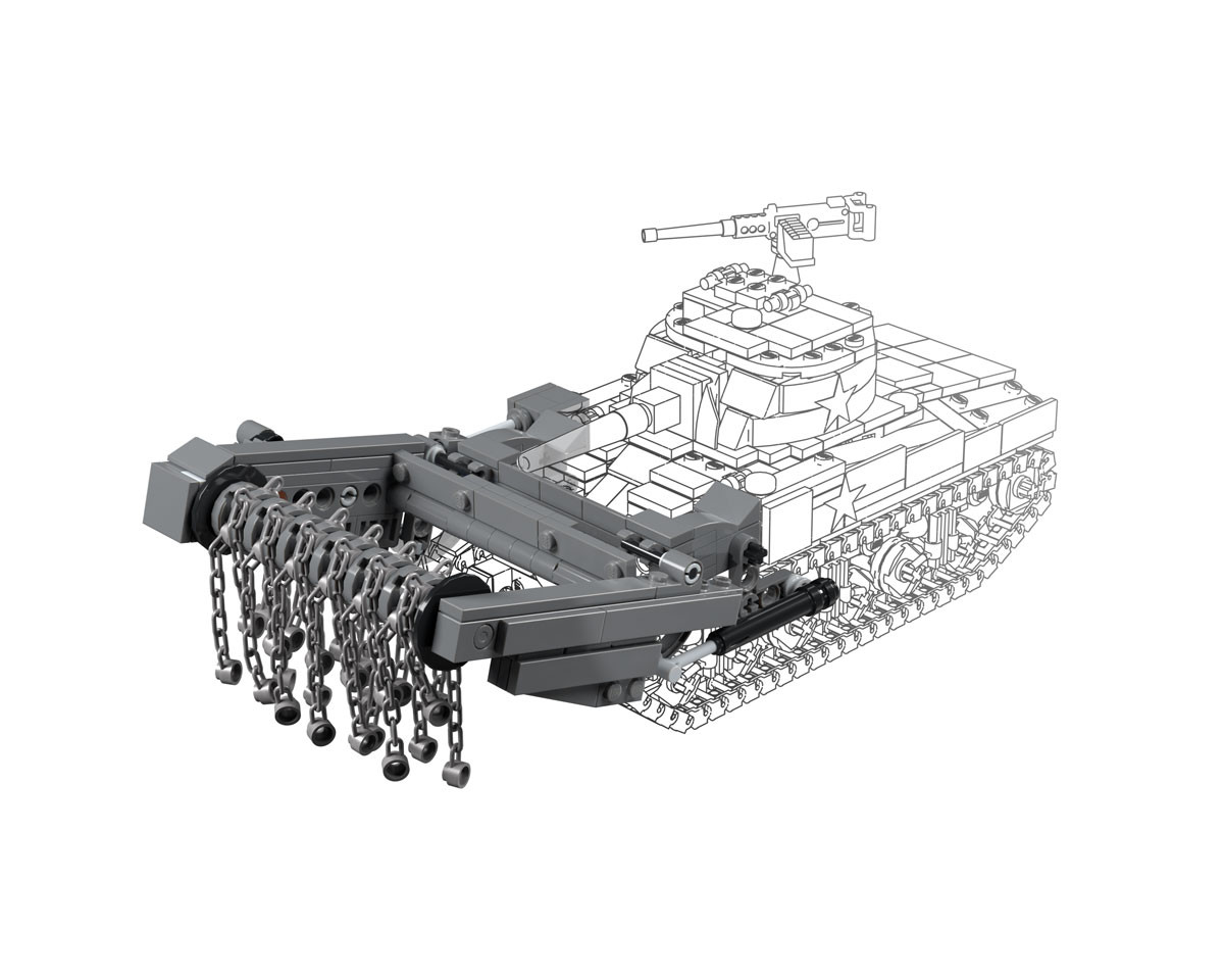 M4 Sherman Crab - Mine Flail Pack for M4 Sherman (BKM2184)