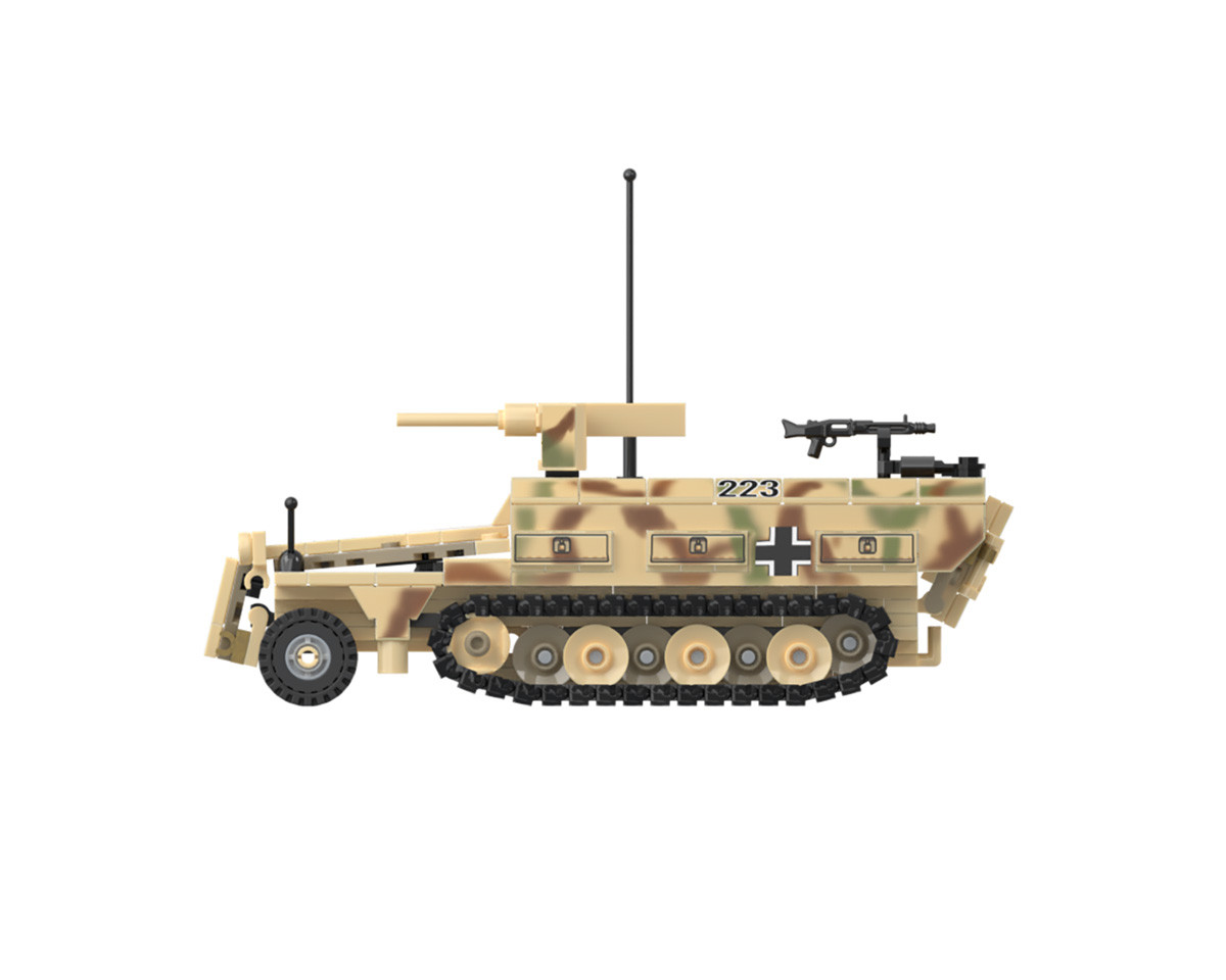 SdKfz 251 Ausf D - German Half Track Three-In-One kit