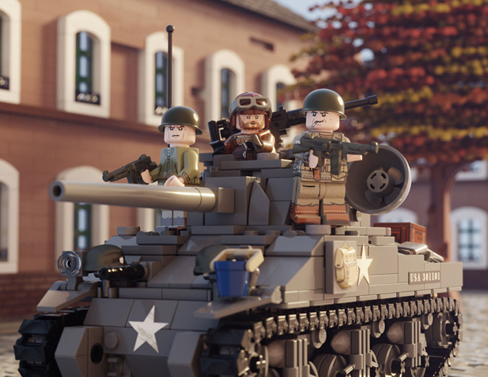 Oddball Add-On Pack - For M4 Sherman (BKM2184)