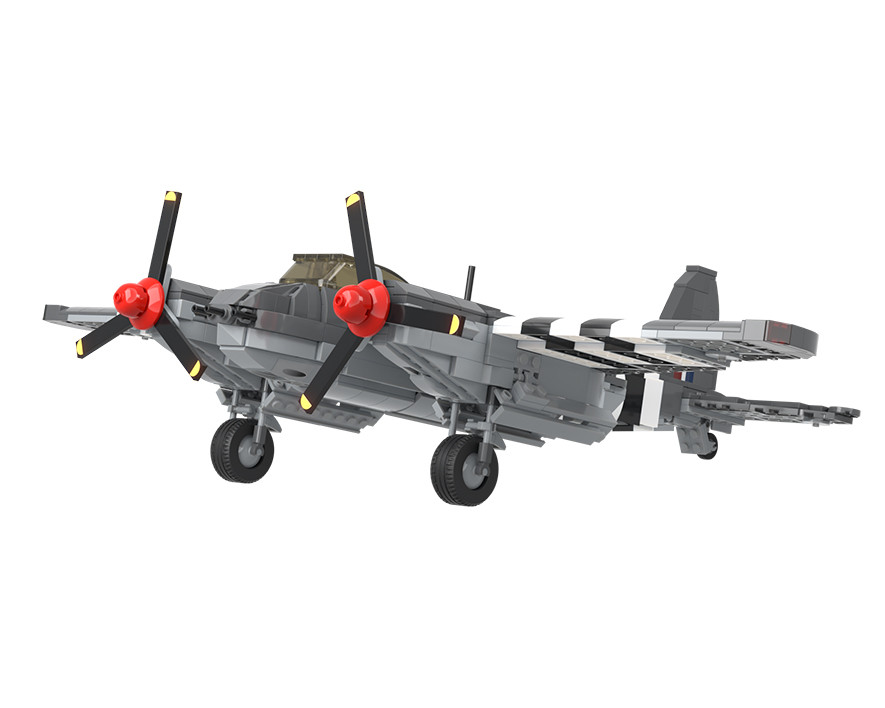 j*n様 ベイビー・トゥックー/フォース・メイジャー DH.98 Mosquito FB MK.VI - WWII Twin-Engine Fighter-Bomber