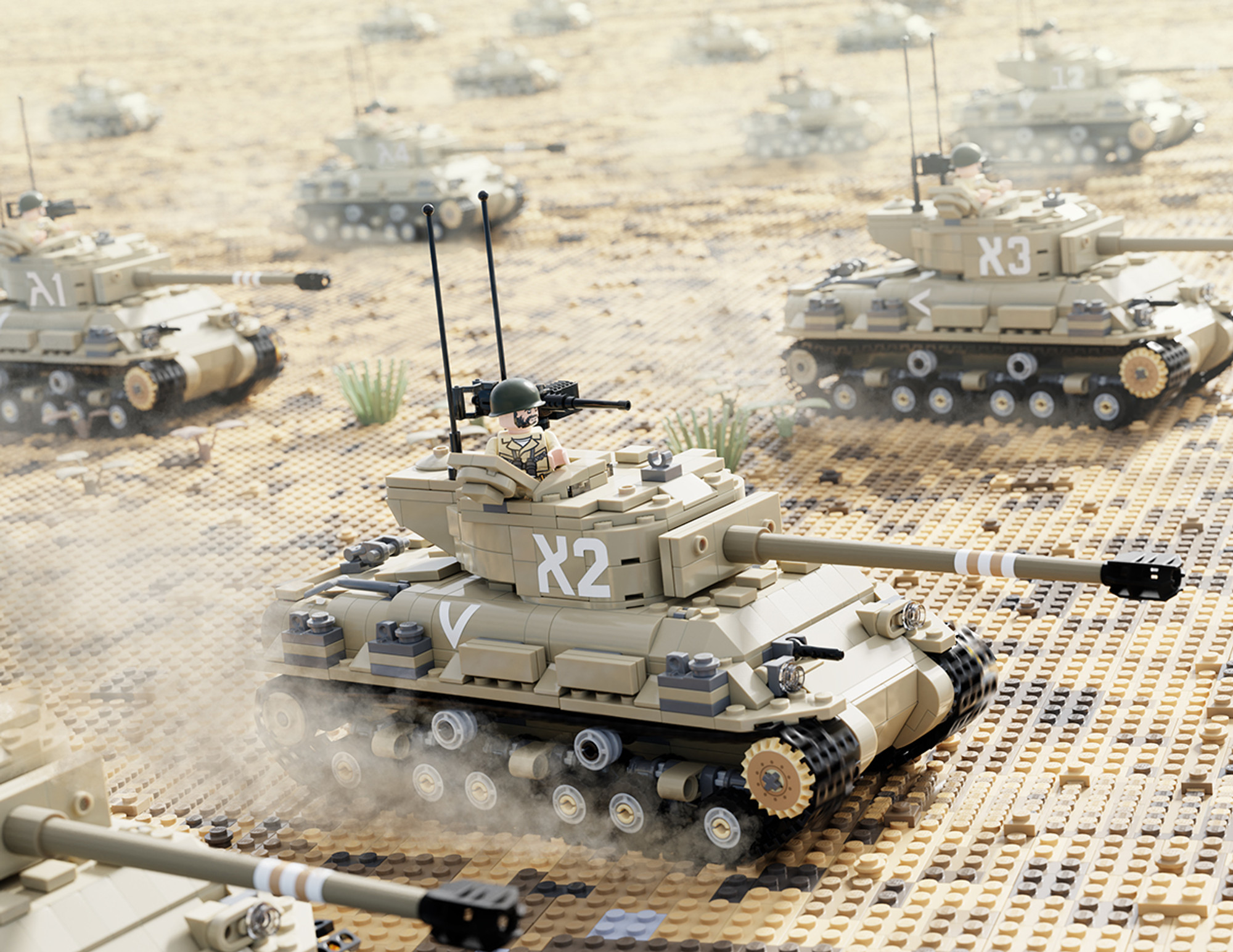 M51 Super Sherman - Muzzle Brake