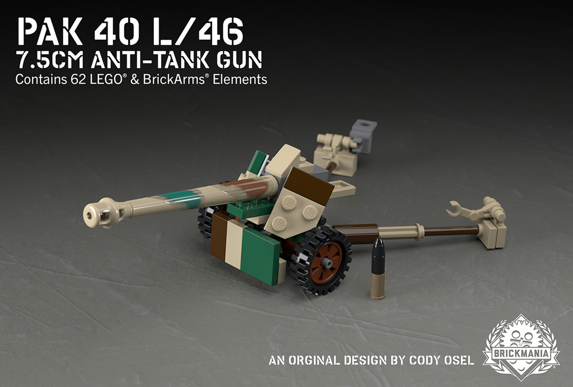 Pak 40 L/46 - 7.5cm Anti-Tank Gun