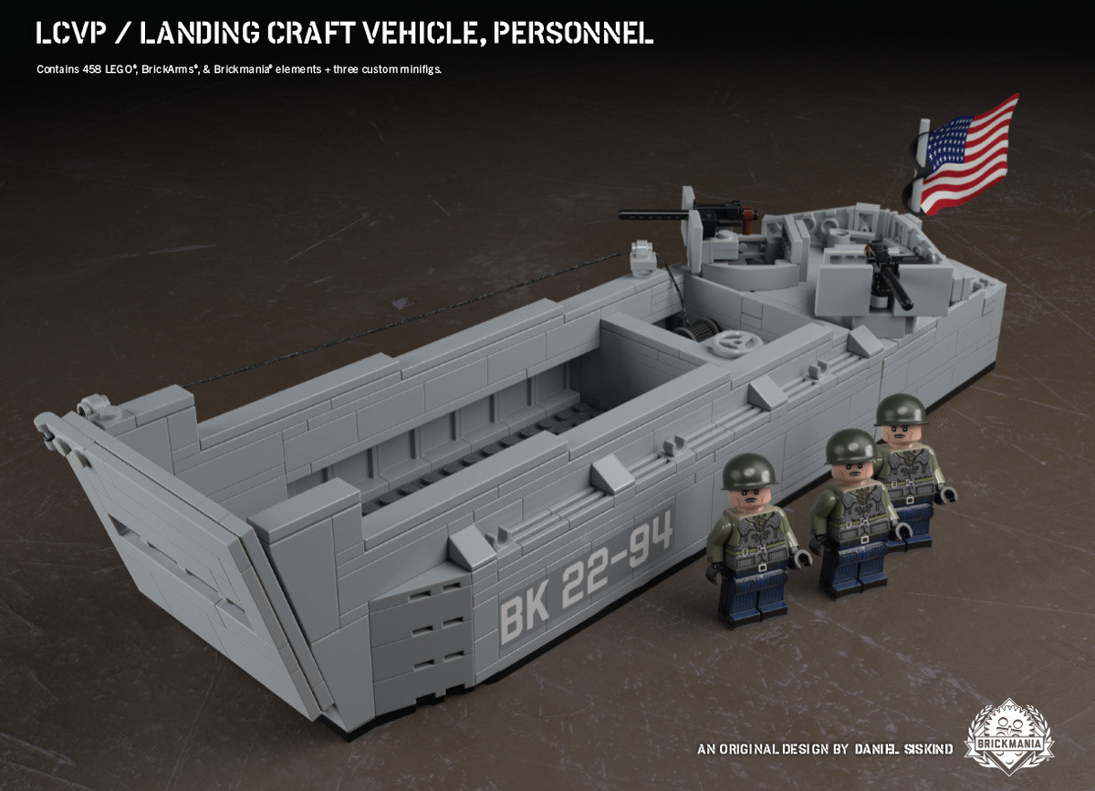 lego ww2 higgins boat