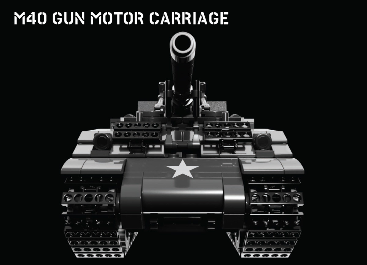 M40 Gun Motor Carriage - Self-Propelled Artillery