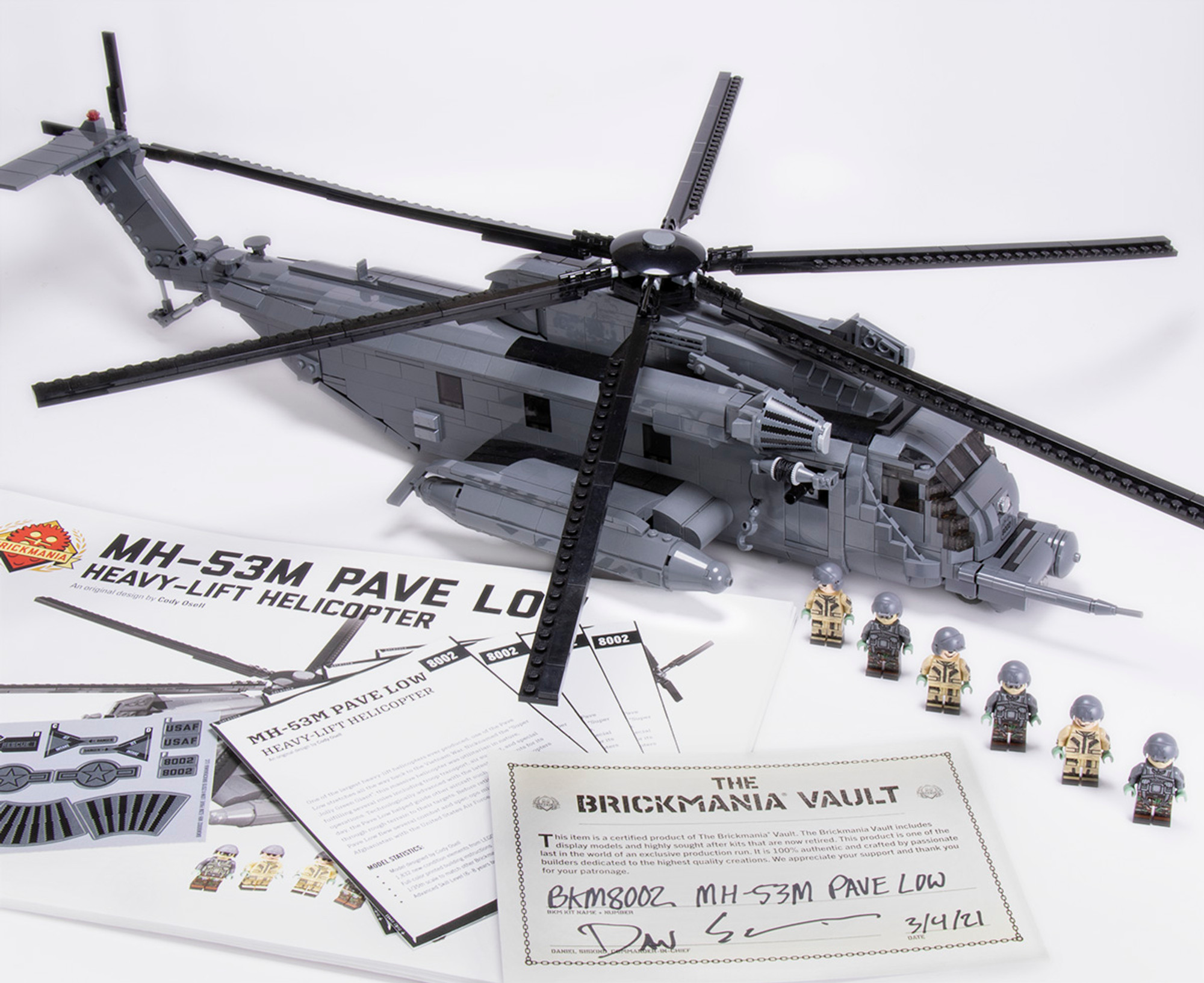 brickmania製MH-53M ペイブロウ ヘリコプター | www.carmenundmelanie.at