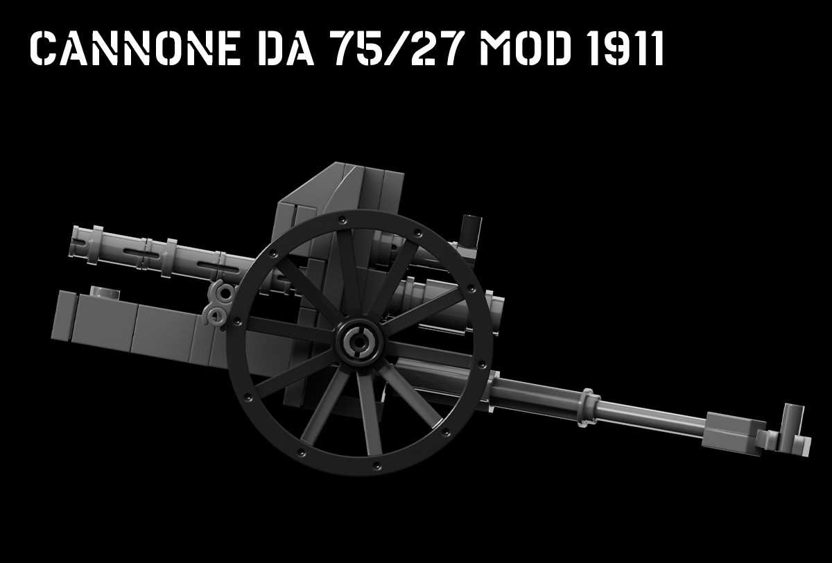 Cannone da 75/27 Mod 1911 - WWI Italian Field Gun