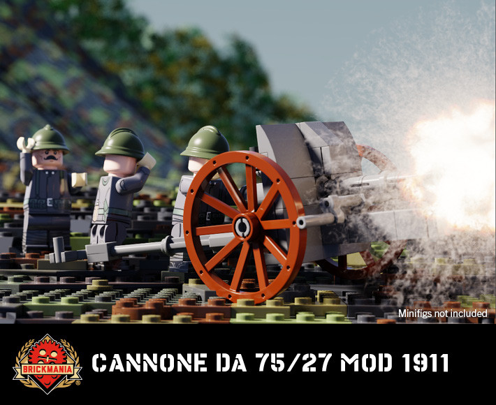 Cannone da 75/27 Mod 1911 - WWI Italian Field Gun