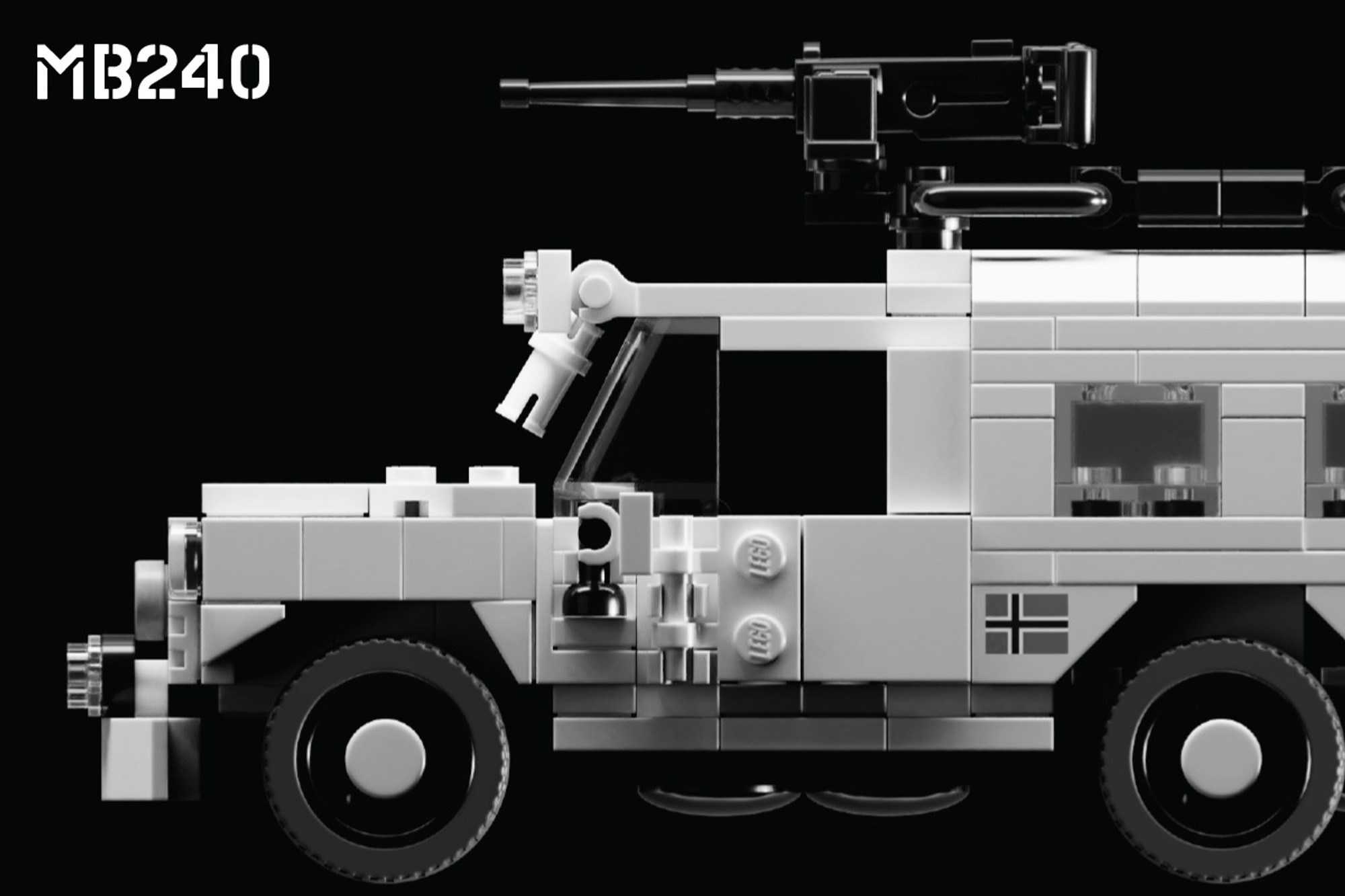 BRICKMANIA M939 5tトラック M939 5-ton Truck- The M939 is a heavy utility truck in