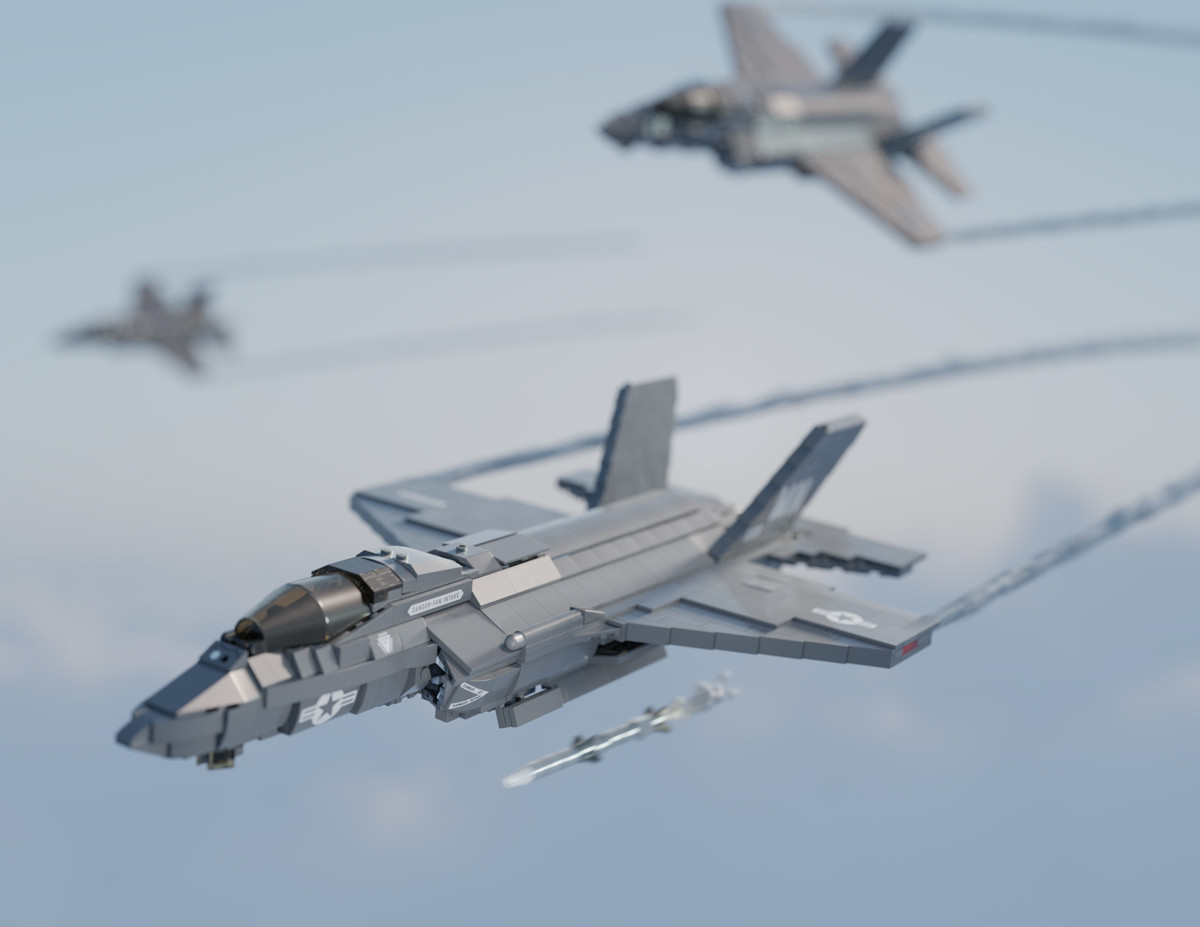 F-35 LIGHTNING II® (Variant B) (BKE889) - Sticker Pack