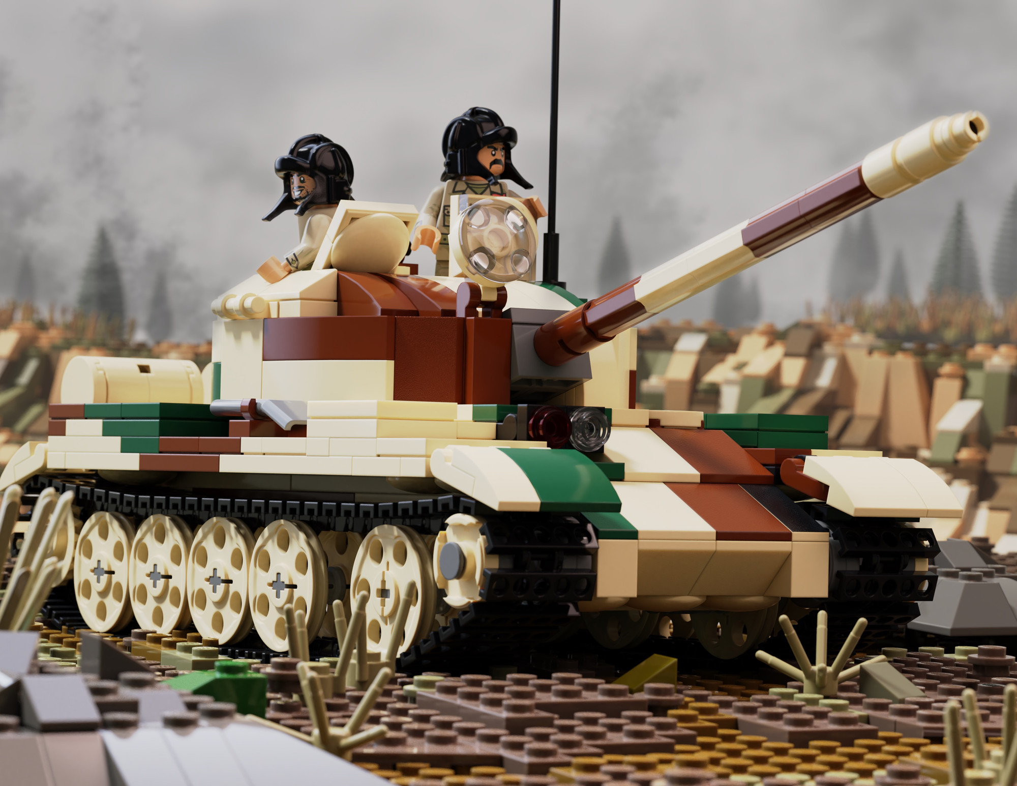 T-55 Mod 1963 (BKE1051) - Sticker Pack