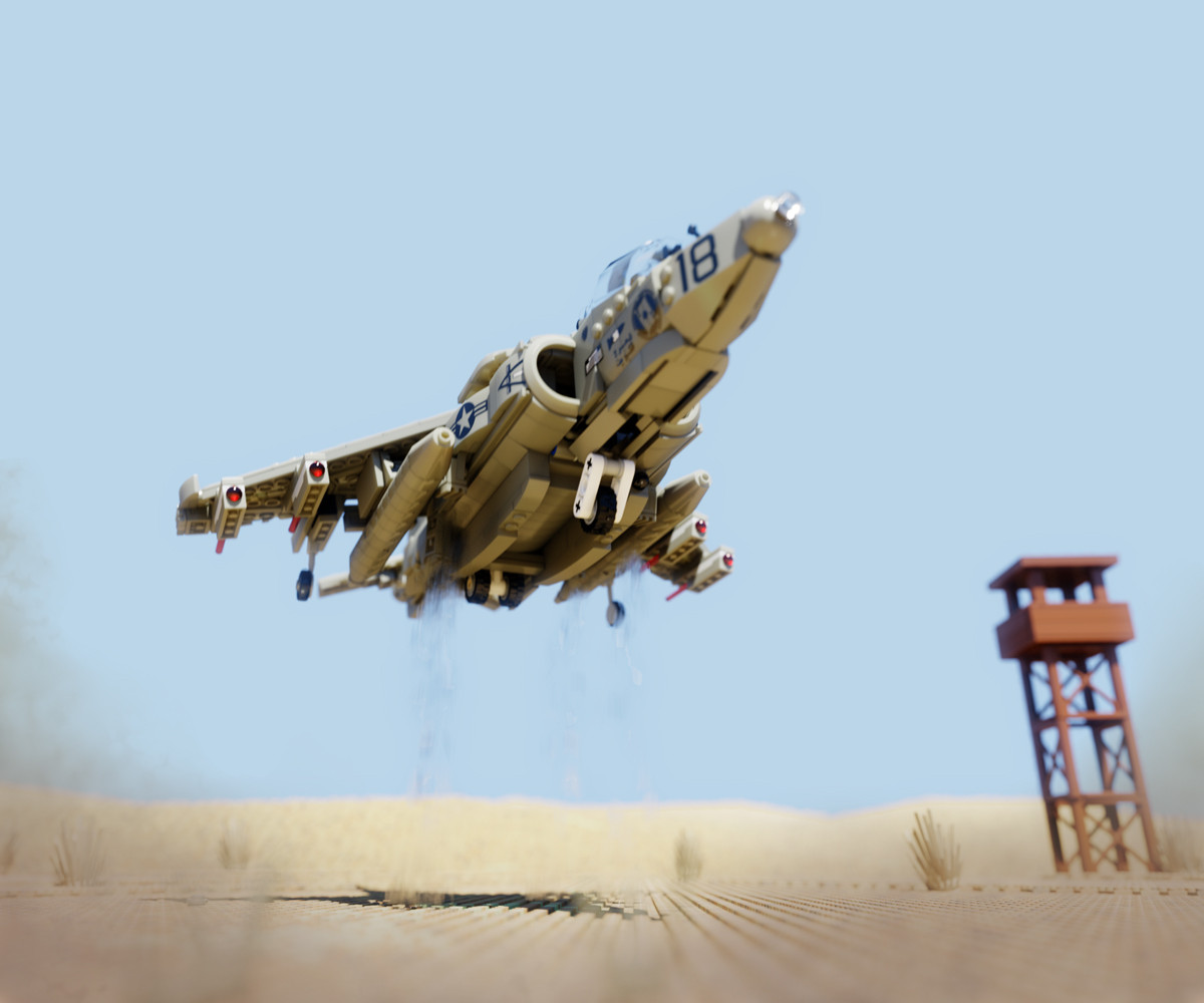 AV-8B Harrier (BKE855) - Sticker Pack