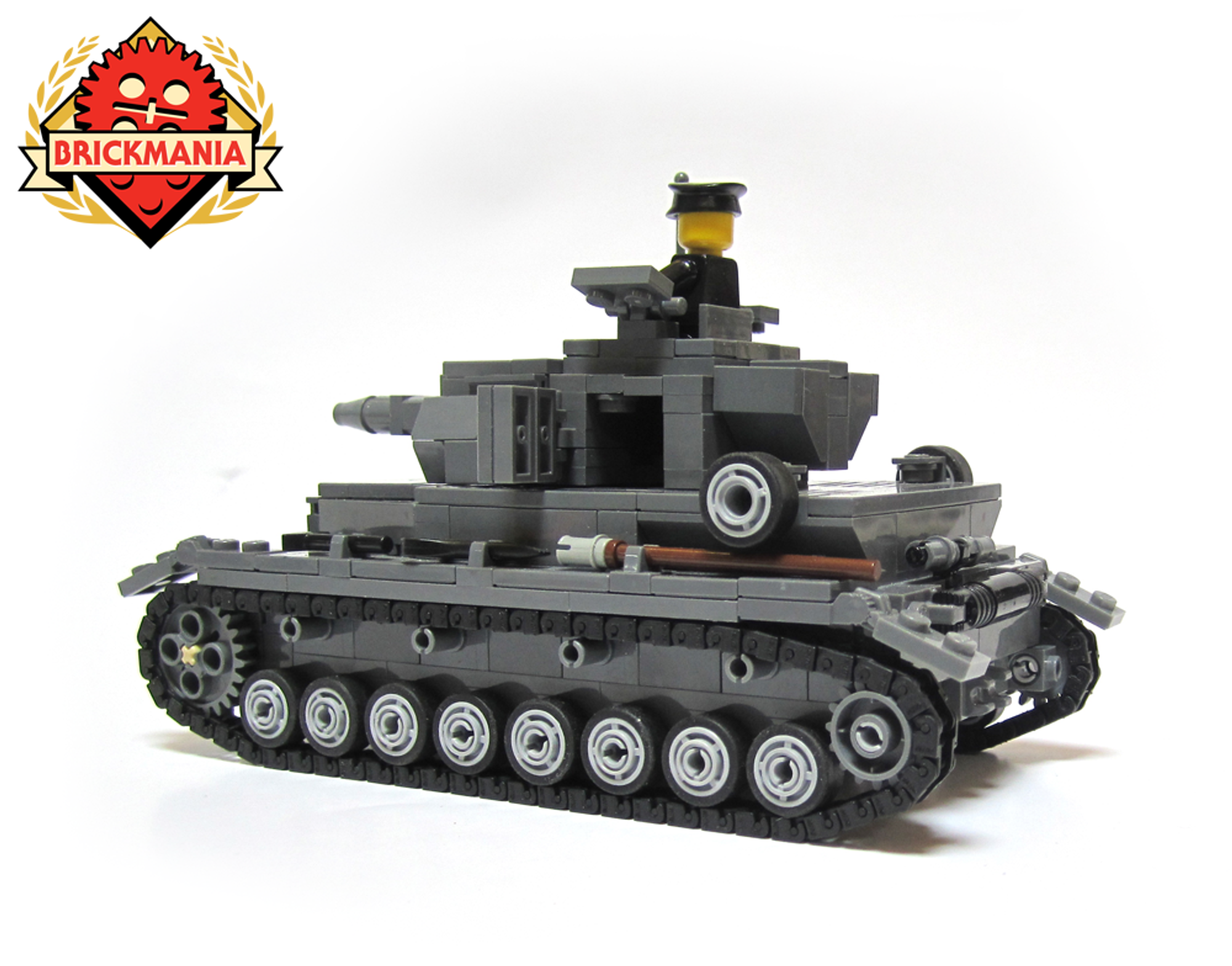LEGO Brickmania Ⅳ号戦車E型 WWⅡ ドイツ軍 ミリタリー - 模型/プラモデル