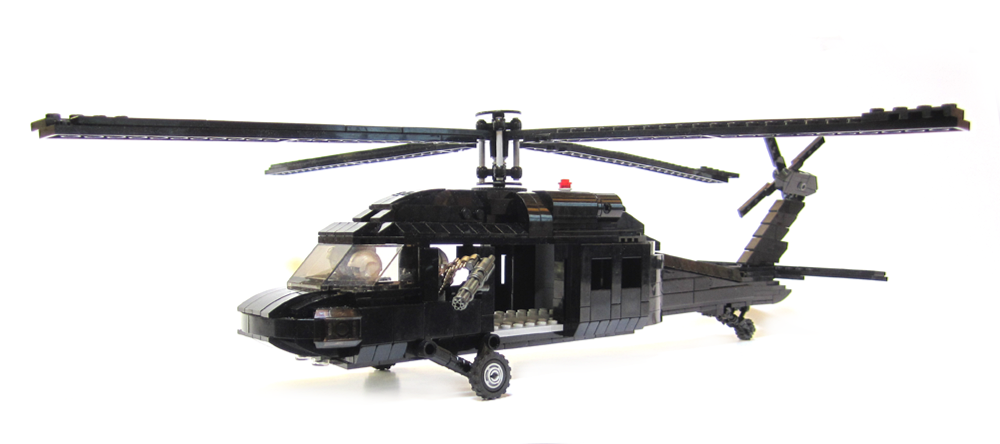 lego helicopter black hawk