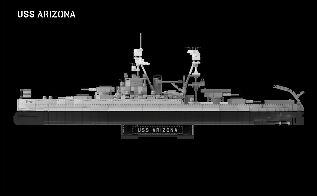 USS Arizona – World War II Battleship
