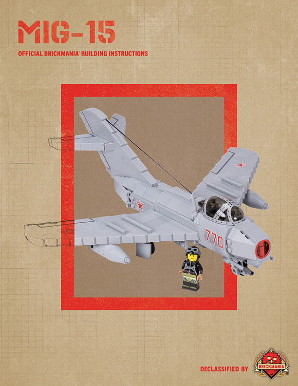 MiG-15 - Digital Building Instructions