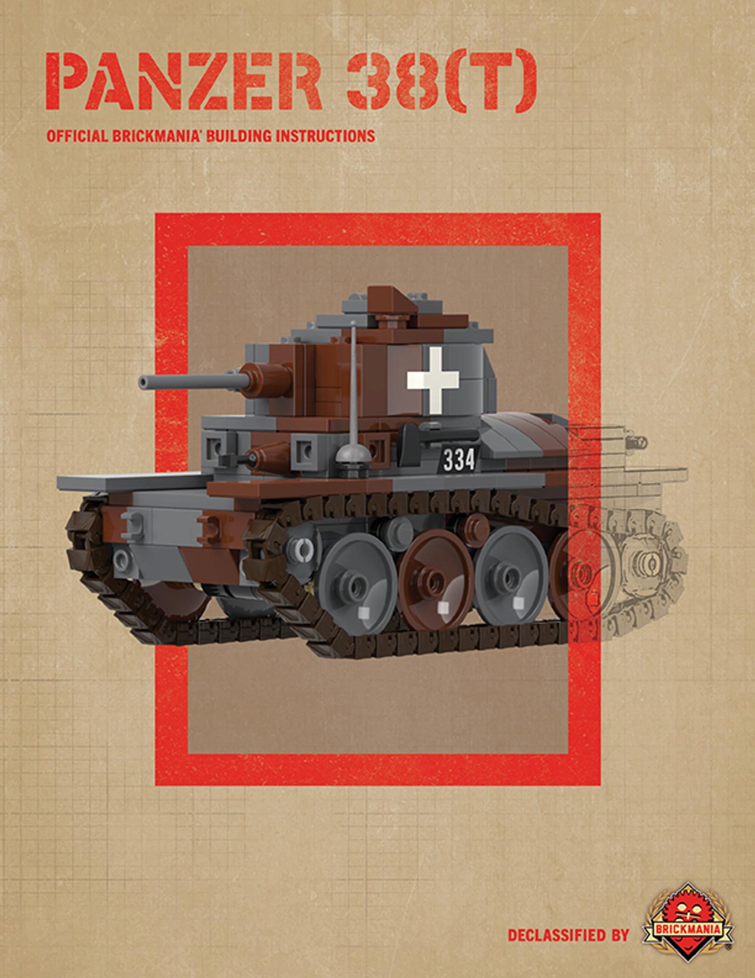 Panzer 38(t) - Digital Building Instructions