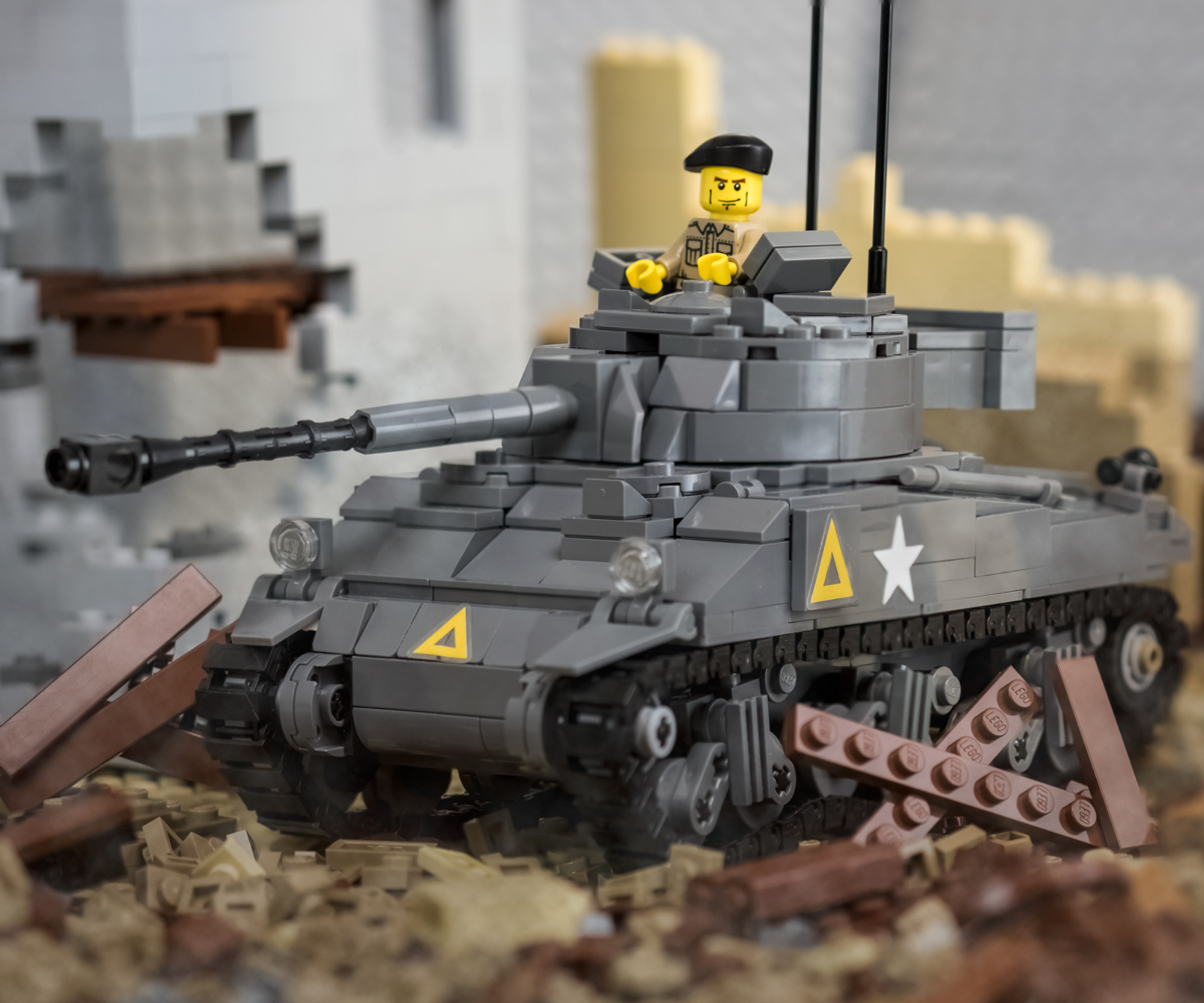 Sherman VC Firefly - Digital Building Instructions