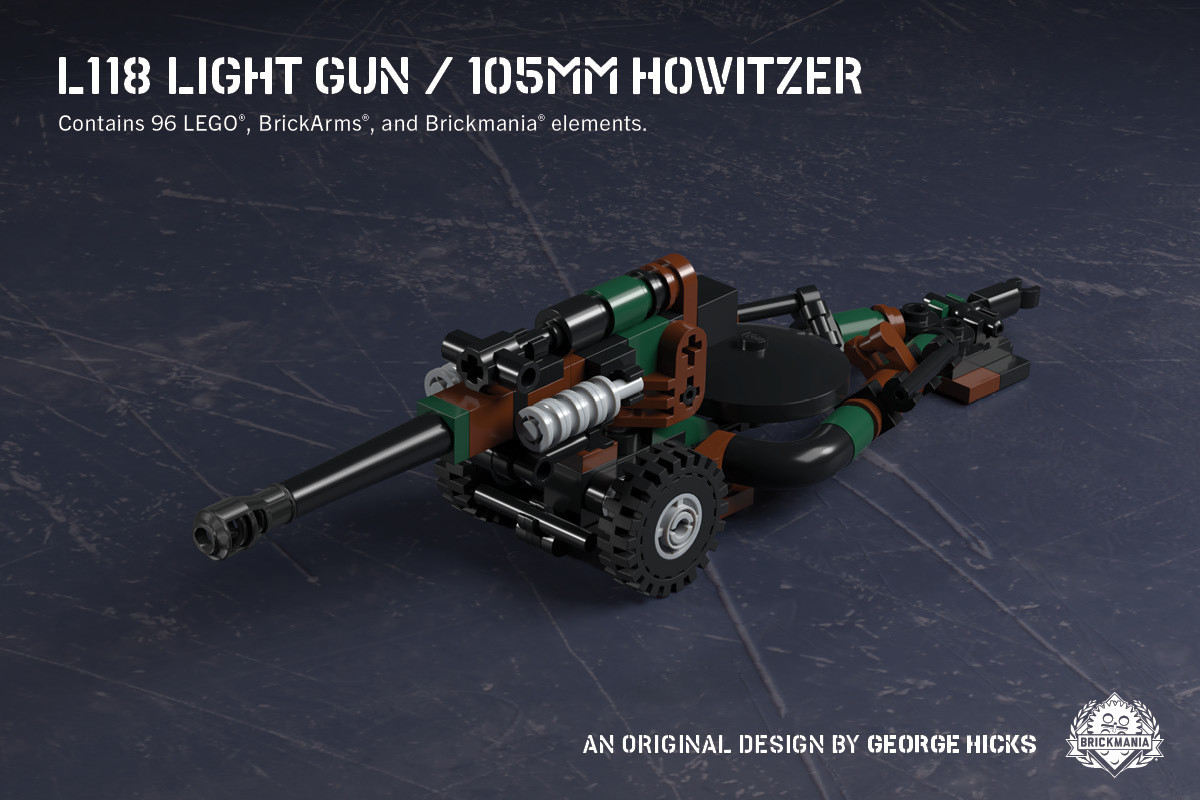 スチームパンク　スネークアイトイガン L118 Light Gun - 105mm Howitzer
