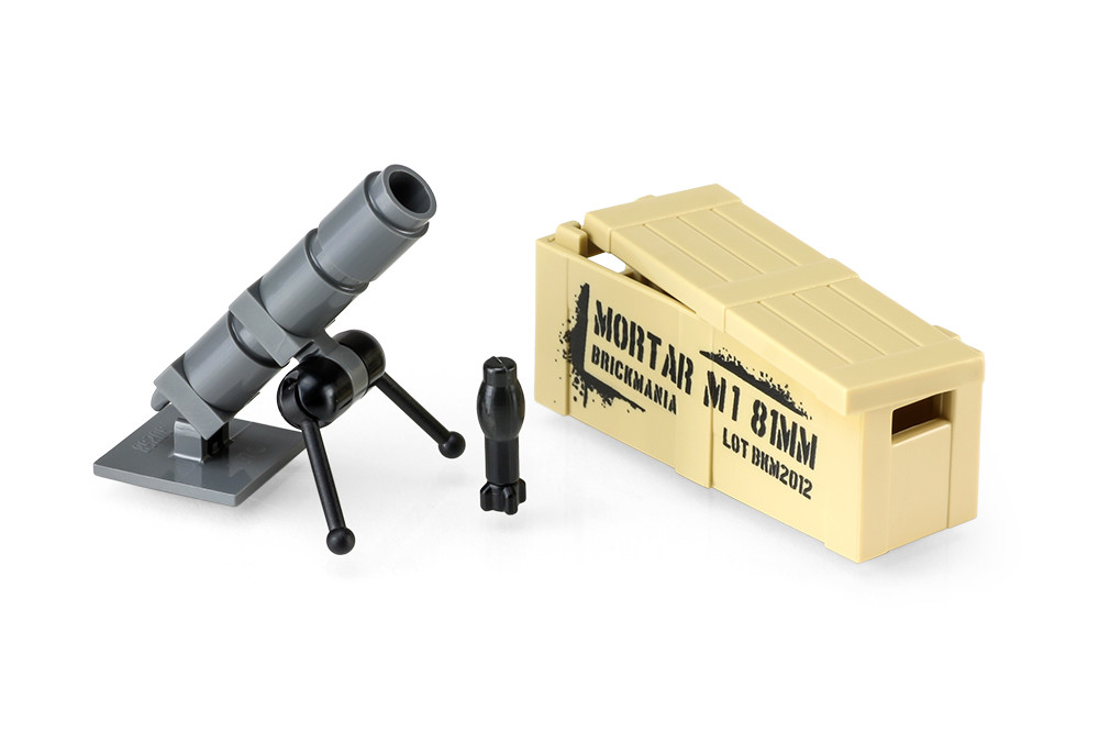 MORTAR HEADD SERIES SCHPELTOR プラモデル M1 81mm Mortar Pack - Brickmania Toys