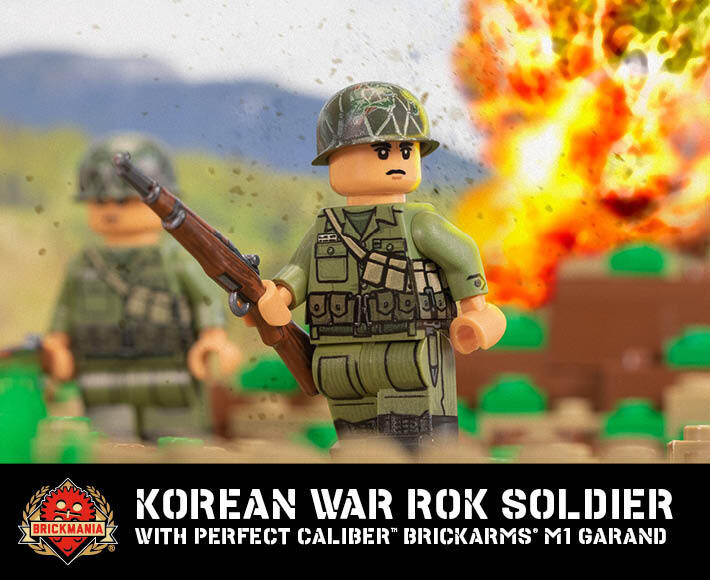 Korean War ROK Soldier with Perfect Caliber™ BrickArms® M1 Garand