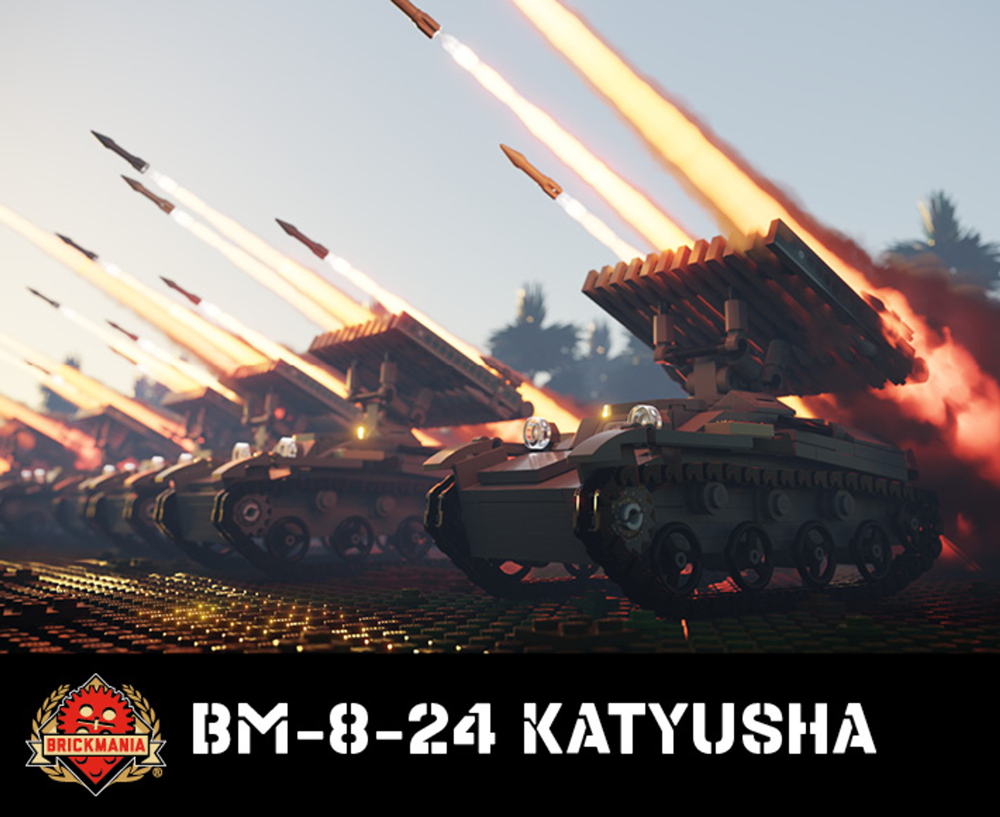 BM-8-24 Katyusha – Self Propelled Rocket Artillery