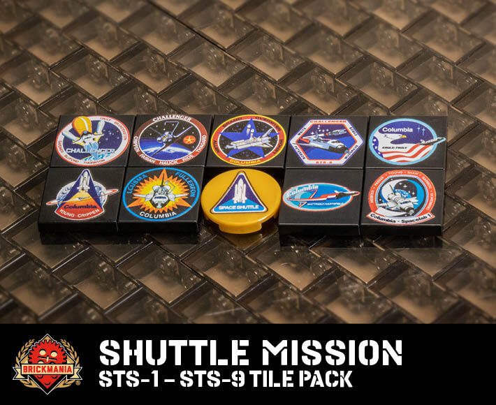 Shuttle Mission Tile Pack – STS-1 - STS-9