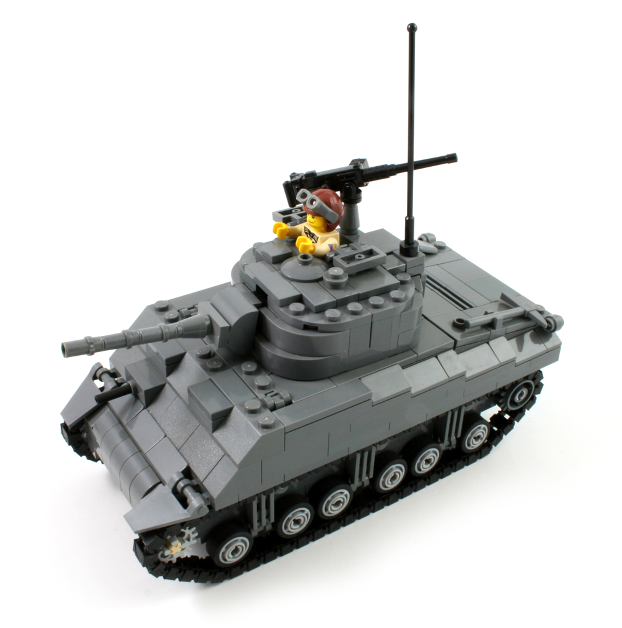 brickmania製ww2アメリカ軍M4シャーマン戦車 M4 Sherman - Brickmania Toys