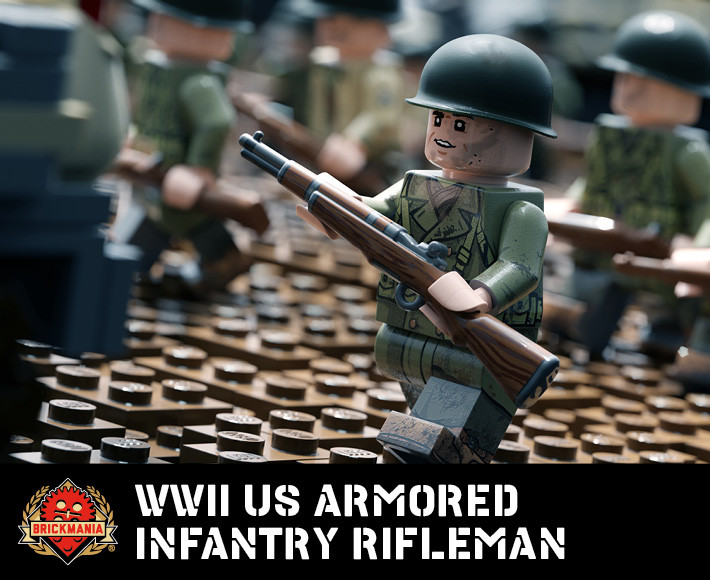 WWII US Armored Infantry Rifleman