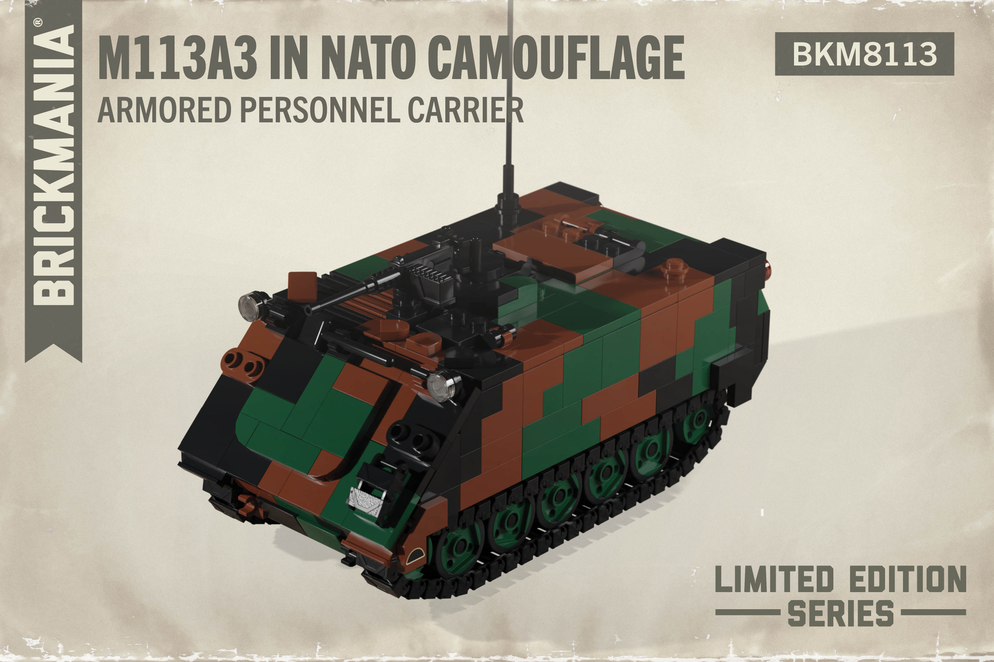 BRICKMANIA M113 装甲兵員輸送車 M113 - Armored Personnel Carrier