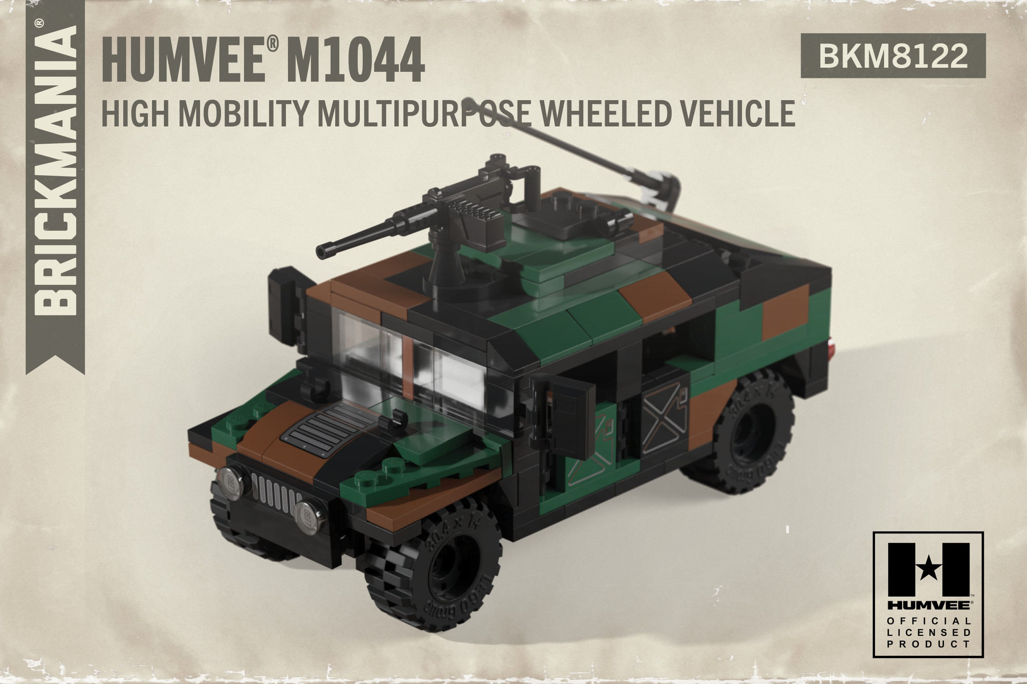 brickmania製 Humvee 特殊部隊用-