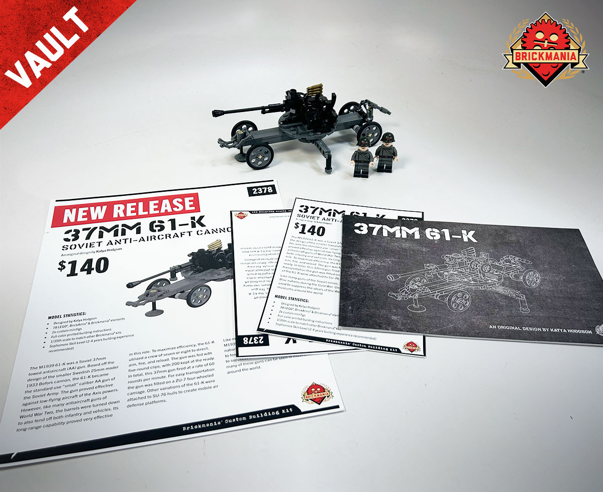 37mm 61-K – Soviet Anti-Aircraft Cannon