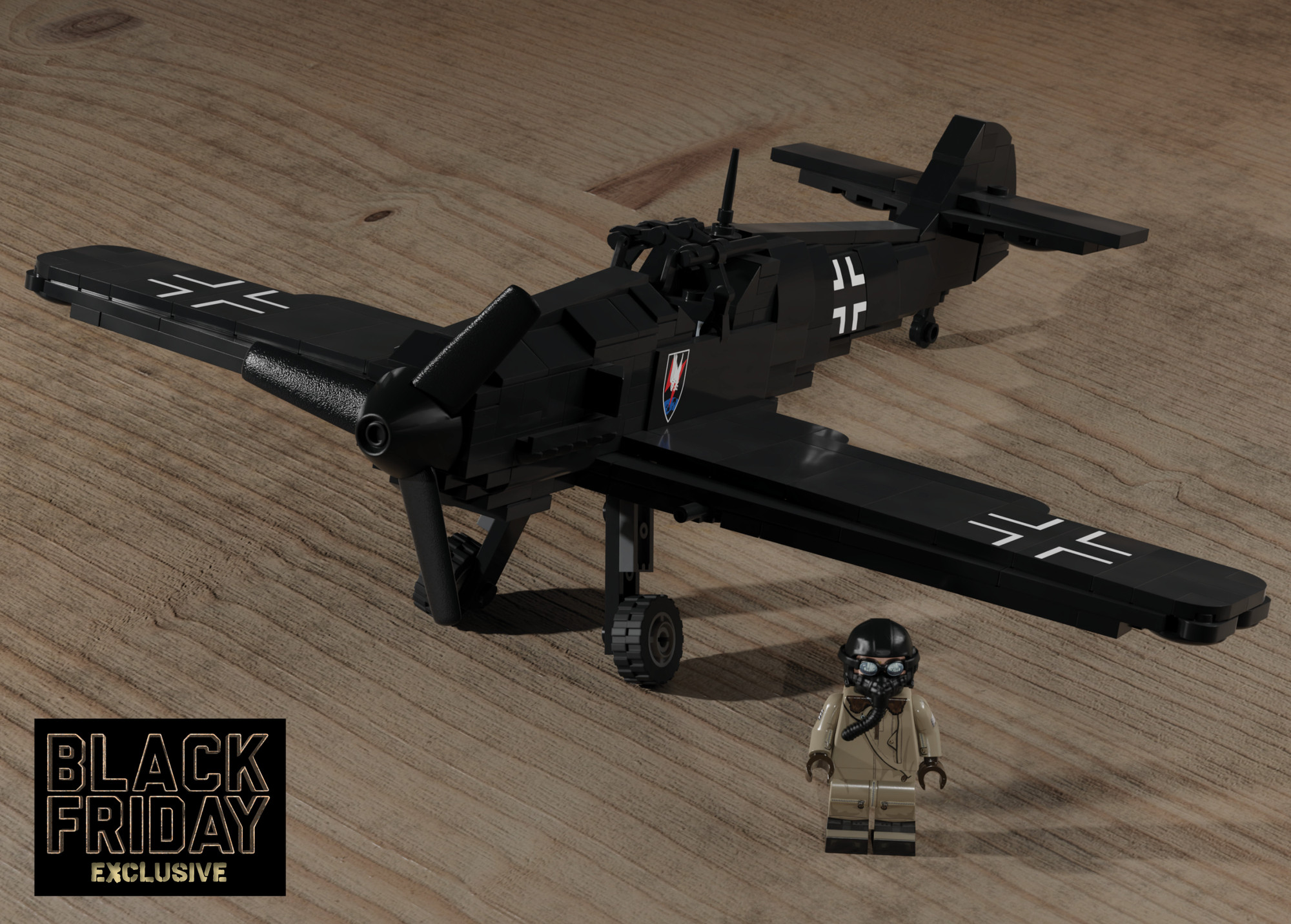 NJG1 Bf-109 E4 - WWII German Night Fighter