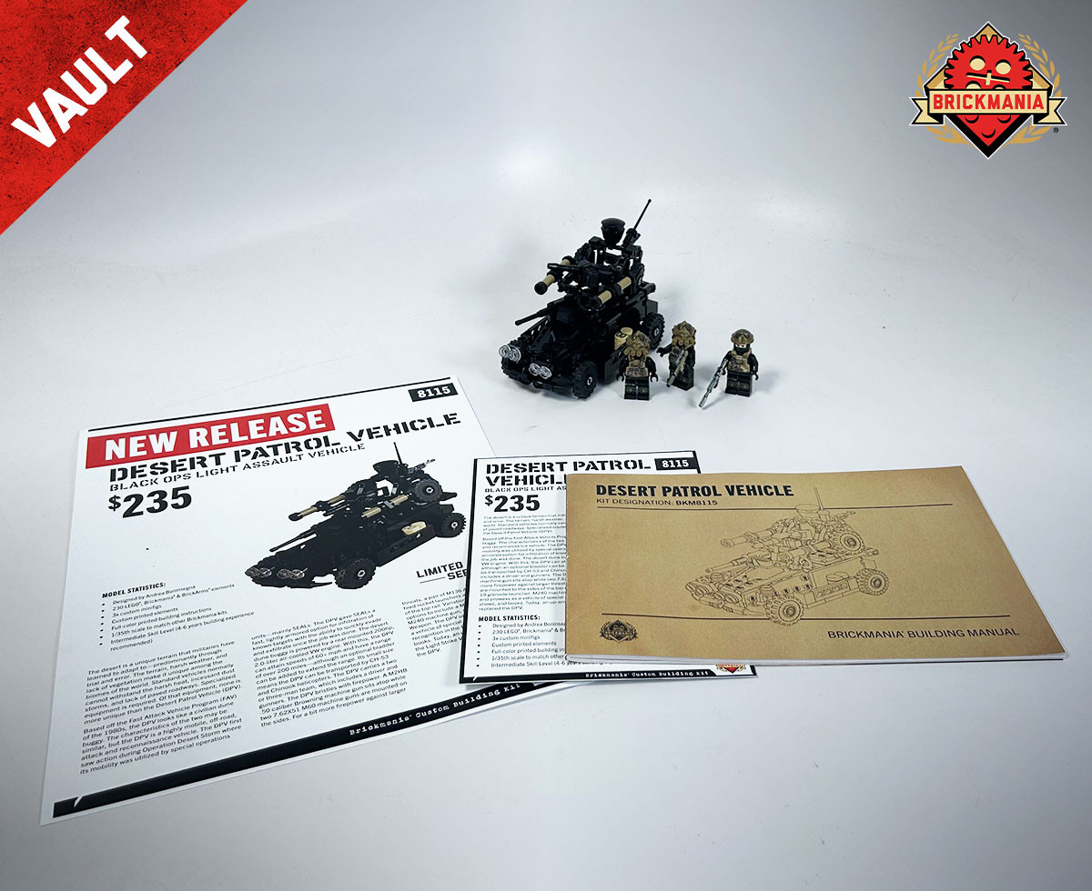 Desert Patrol Vehicle – Black Ops Light Assault Vehicle
