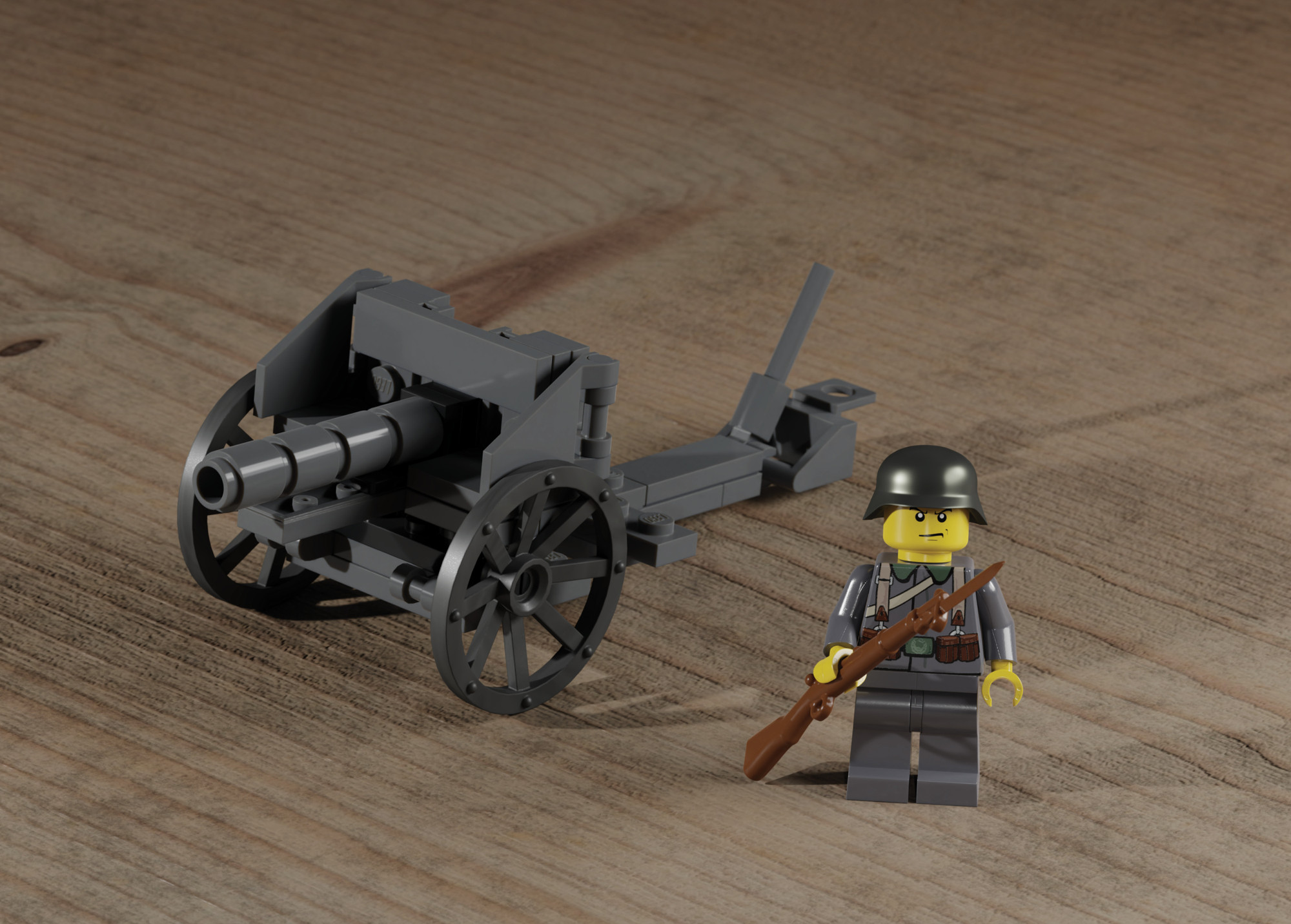 7.7cm FK 96 N/A – WWI German Field Gun