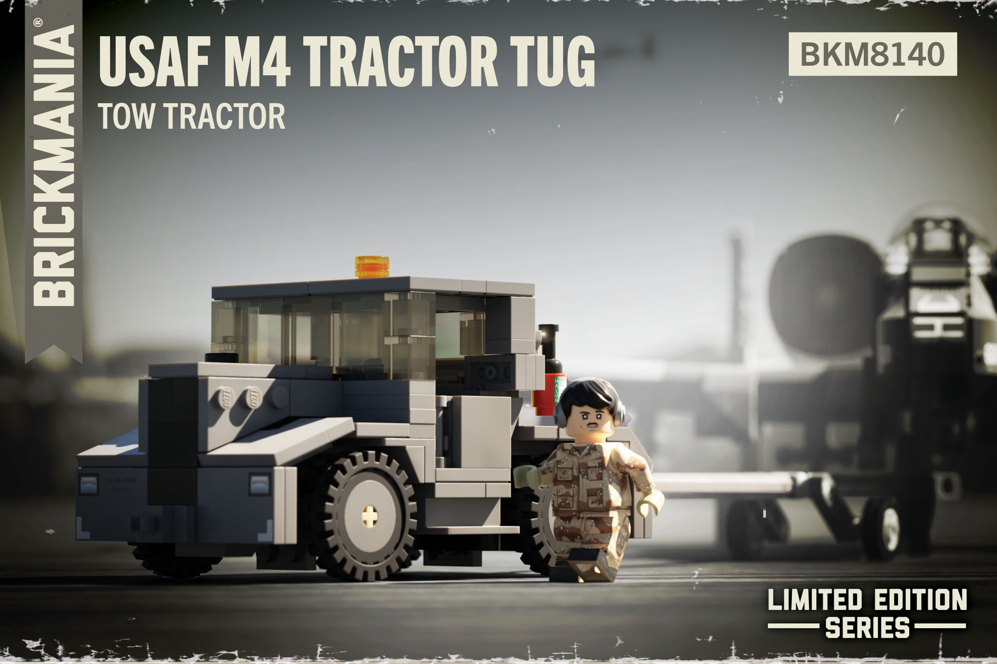 brickmania製アメリカ軍М35カーゴトラック　バトルセット M16 Meat Chopper - Multiple Gun Motor Carriage Pack for M3A1 Half
