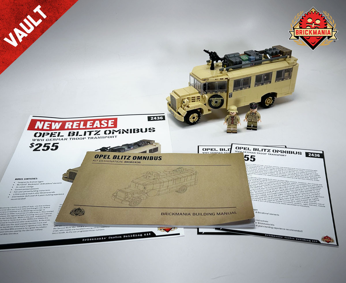 Opel Blitz Omnibus - WWII German Troop Transport