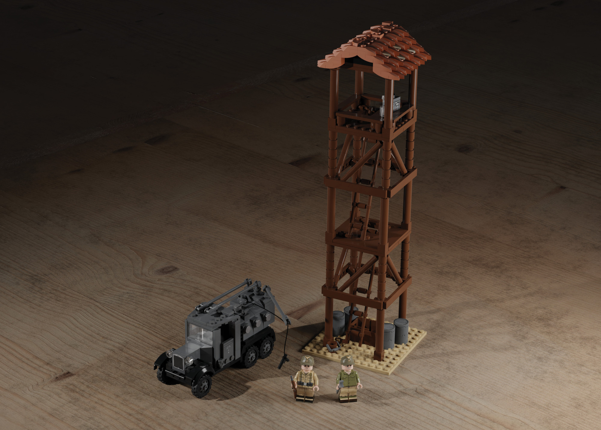Saturday Afternoon Matinee Playset Pt 5 – WWII German Fuel Truck