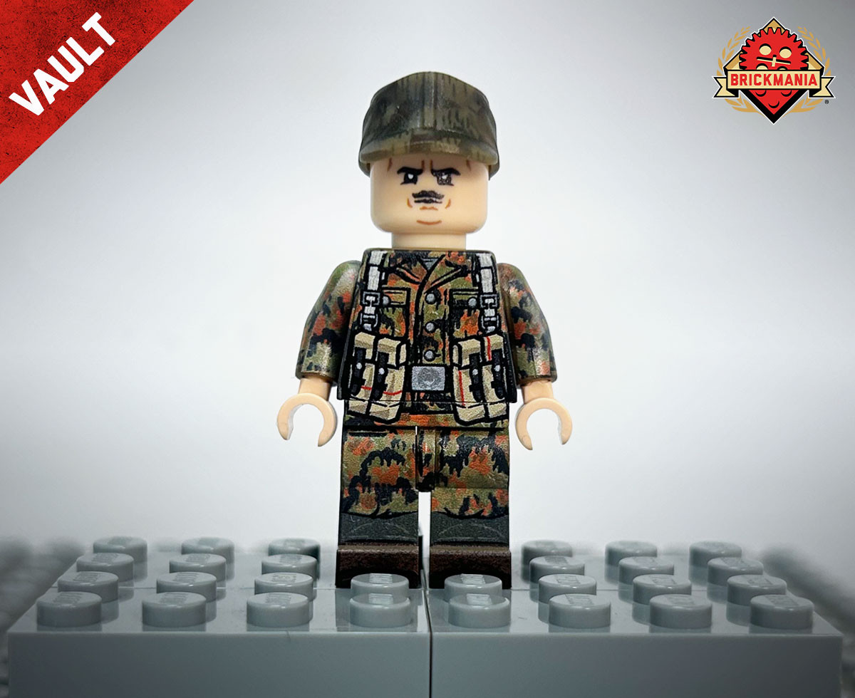 WWII German Heer Soldier with Leibermuster Camouflage