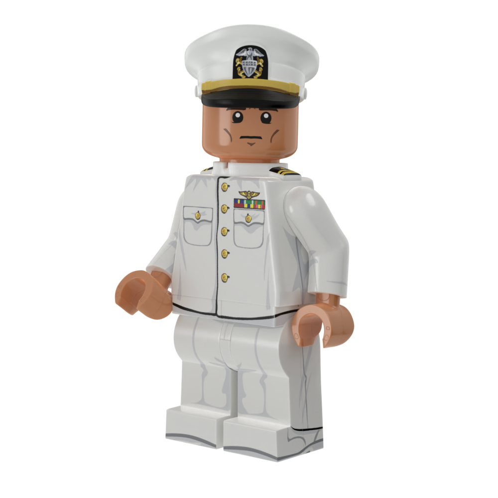 US Navy Officer Dress Whites V2 - Main Image