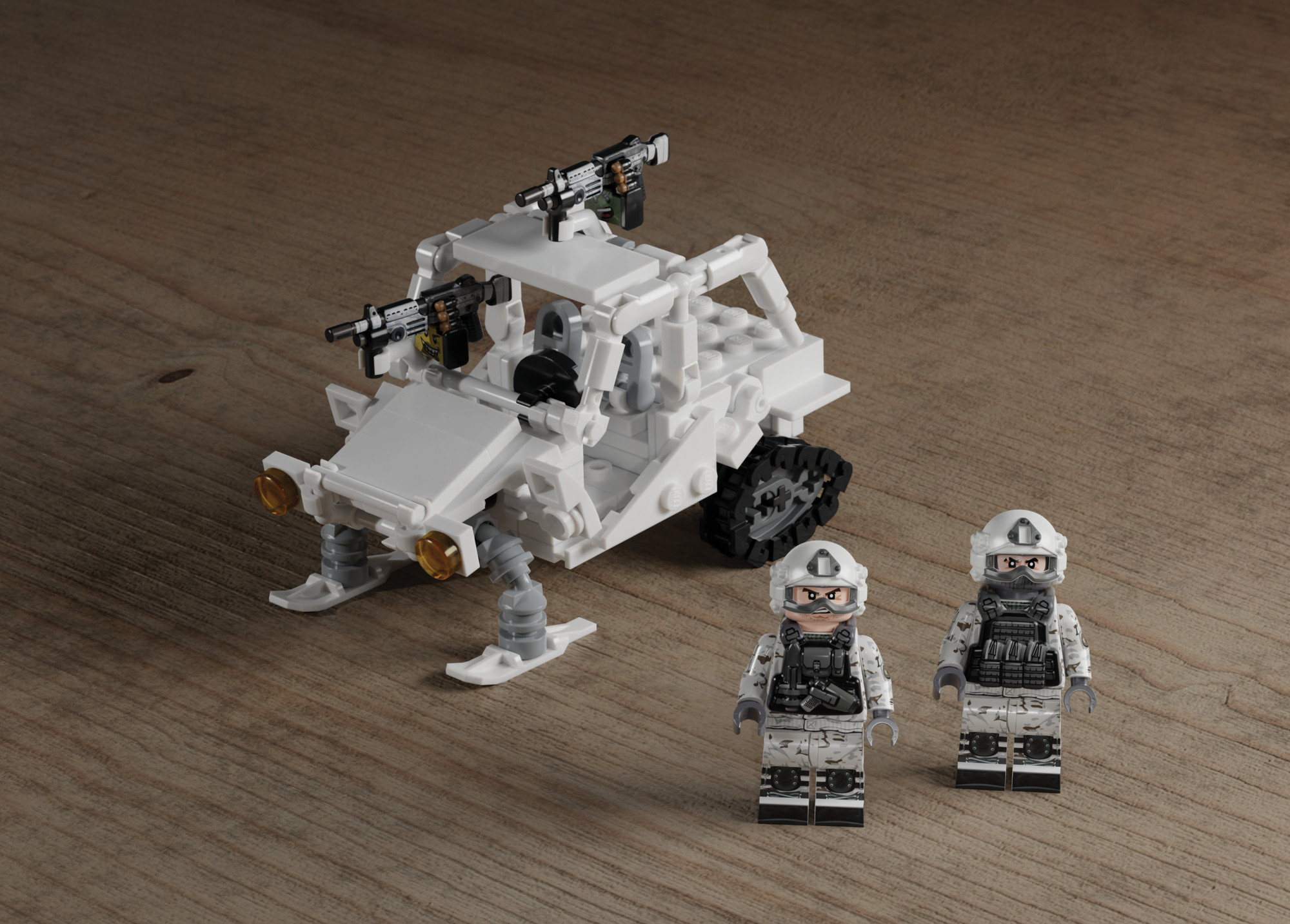 APV – Black-Ops Arctic Patrol Vehicle