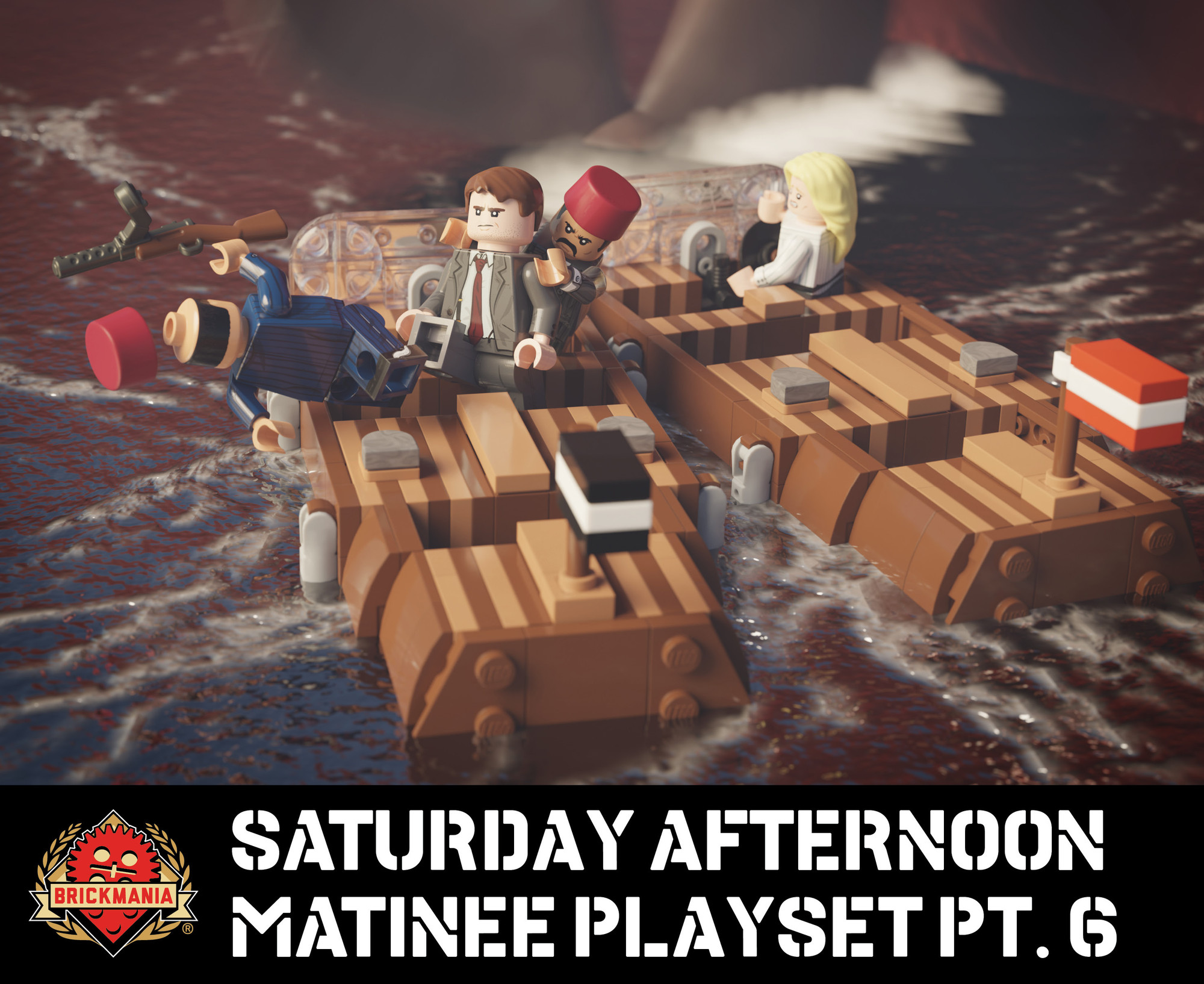 Saturday Afternoon Matinee Playset Part 6 – Venice Speedboat Taxi