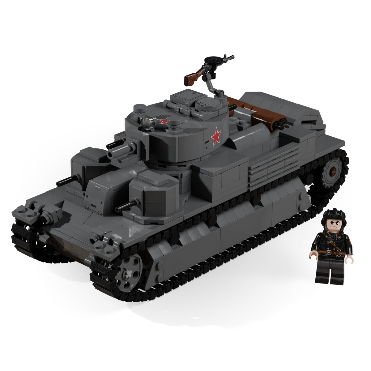 T-28 Mod. 1938 – WWII Soviet Medium Tank