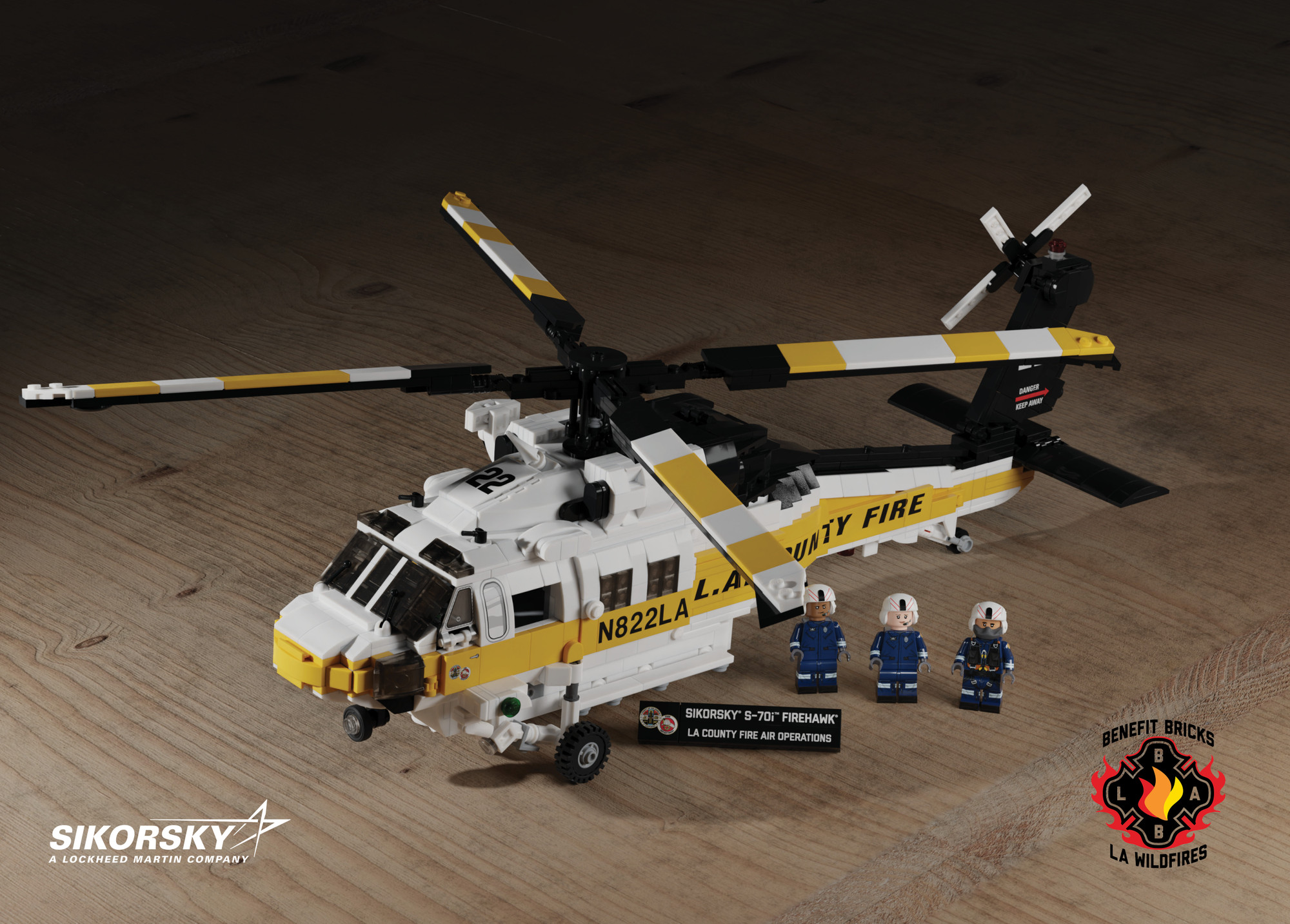 Sikorsky® S-70i™ FIREHAWK® – L.A. County Fire Air Ops Helicopter